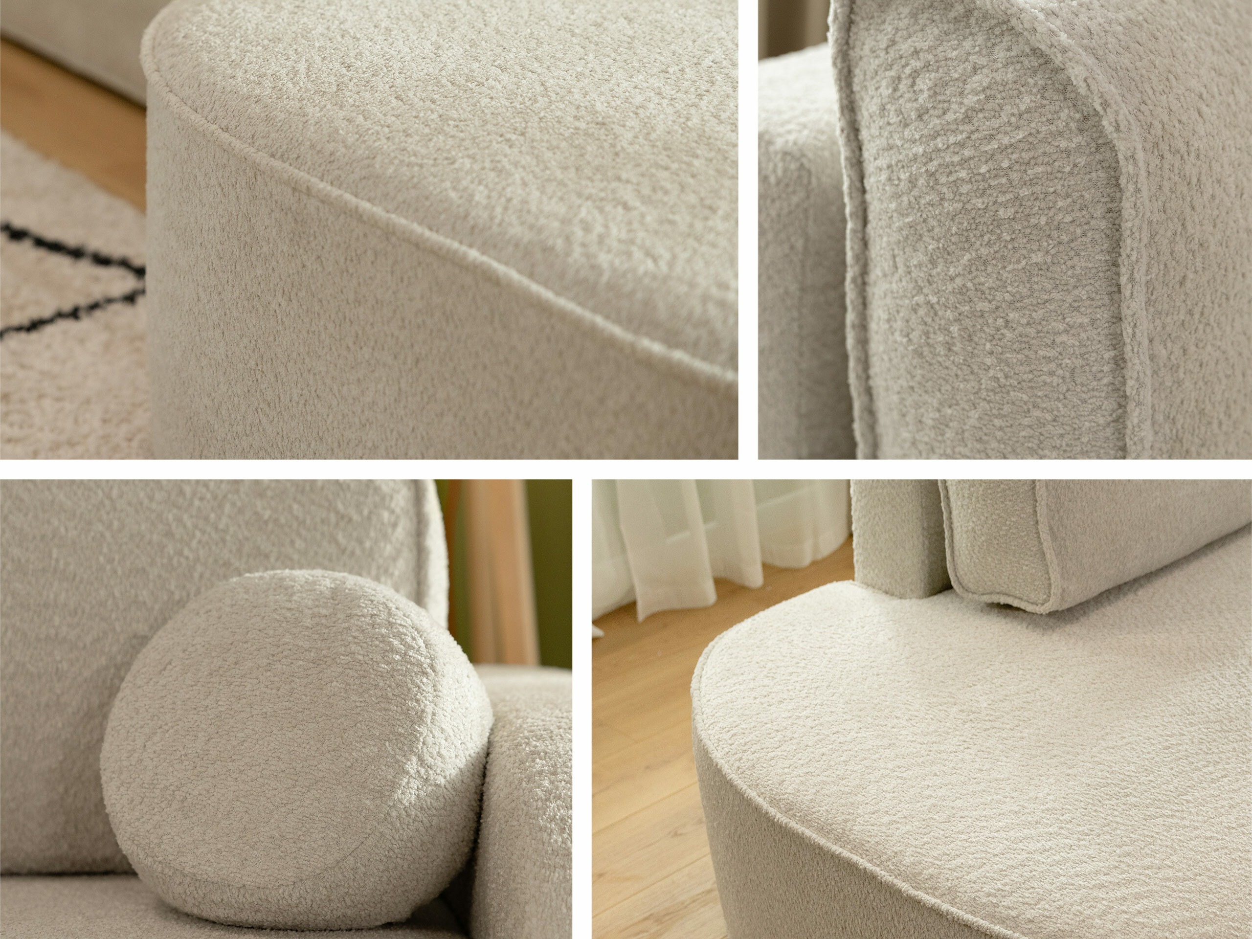 Sofá de canto Comfivo Sensus (Coral 65)