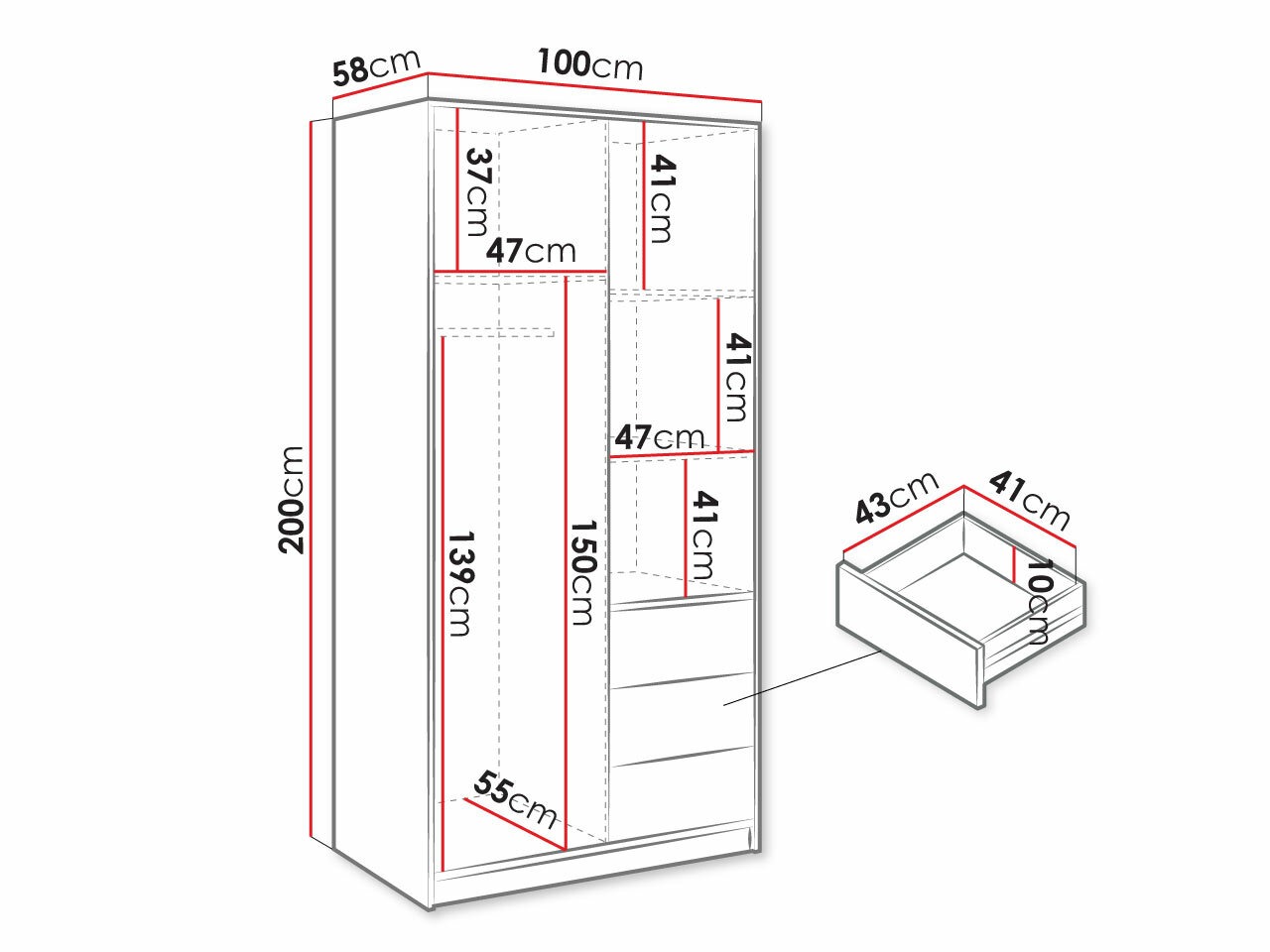 Roupeiro Lombala 102