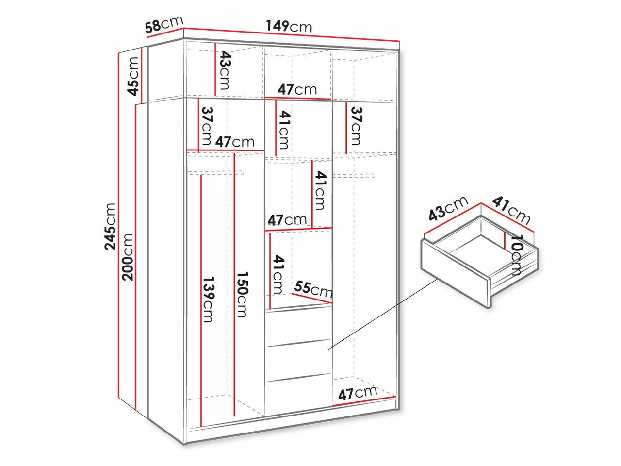 Roupeiro Lombala 109