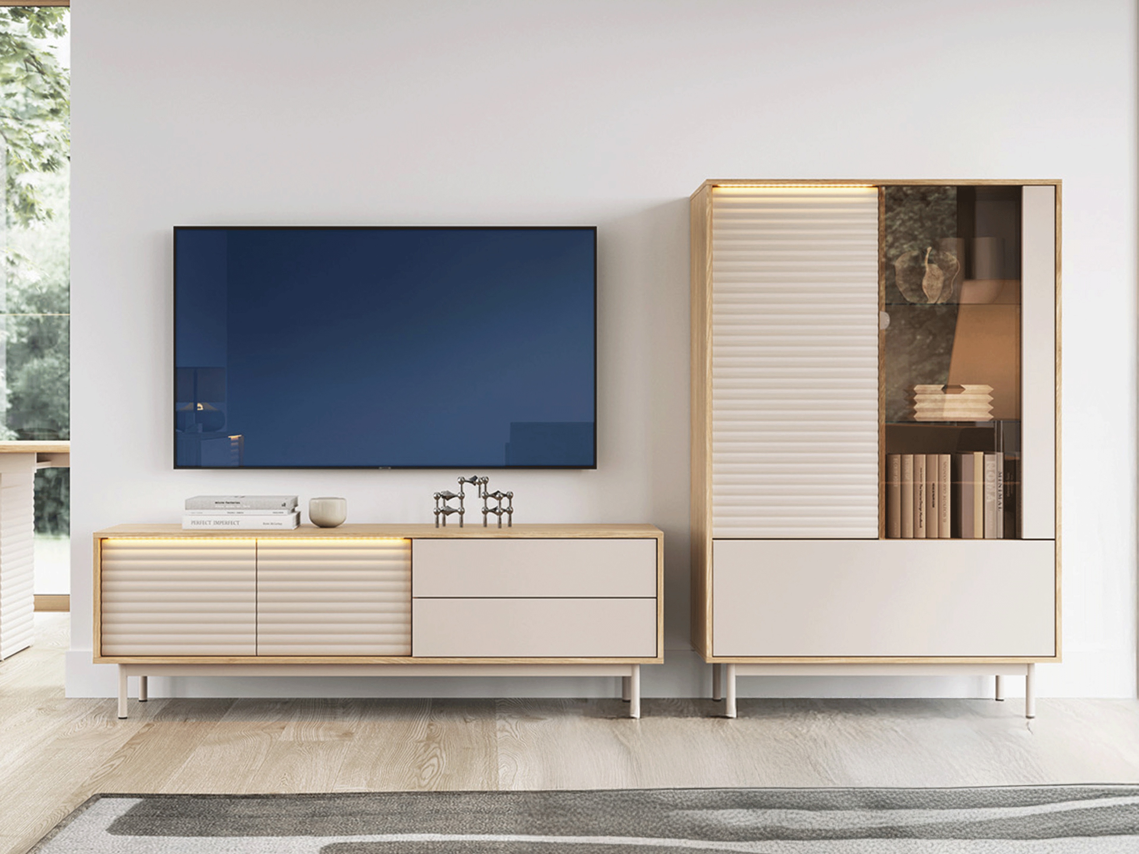 Conjunto para sala de estar Avimera 106 (Não)