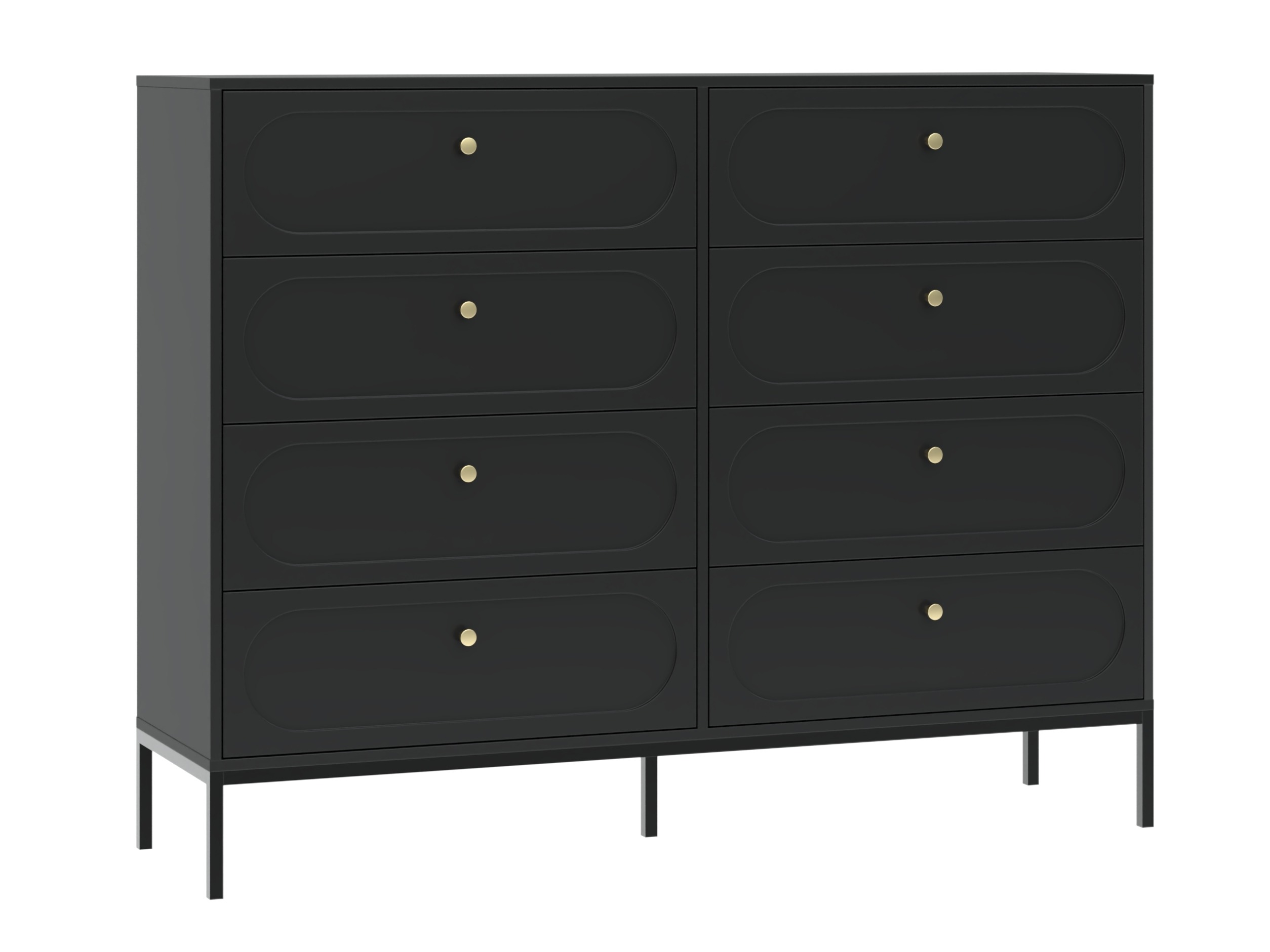 Cómoda Bristol 232 (Preto)