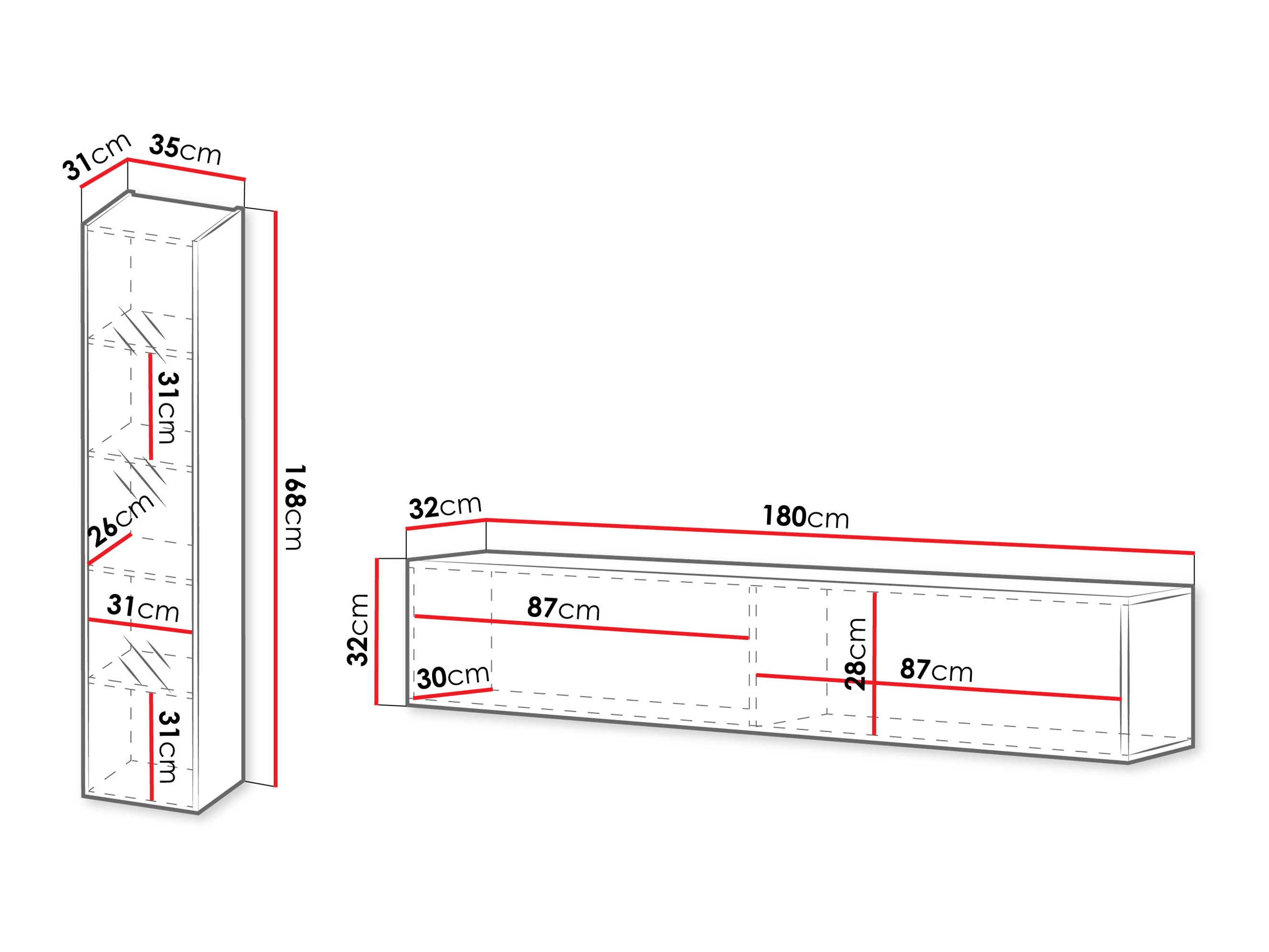 Conjunto para sala de estar Donos I (Caxemira)