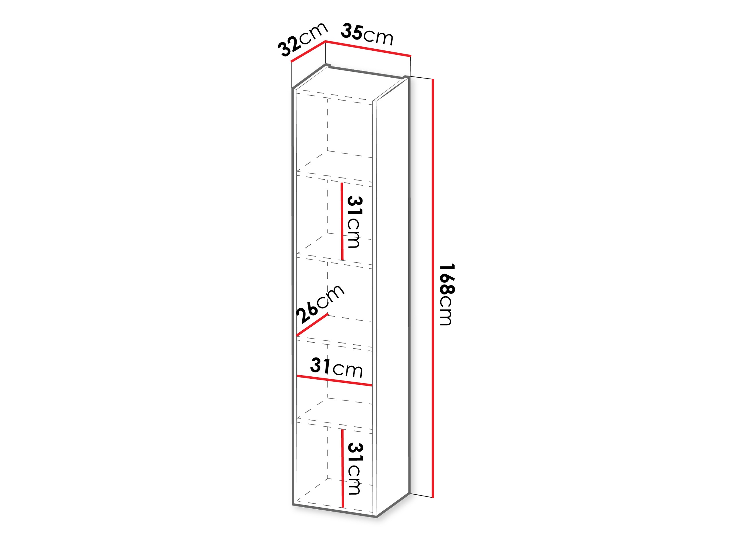 Estante de parede Donos