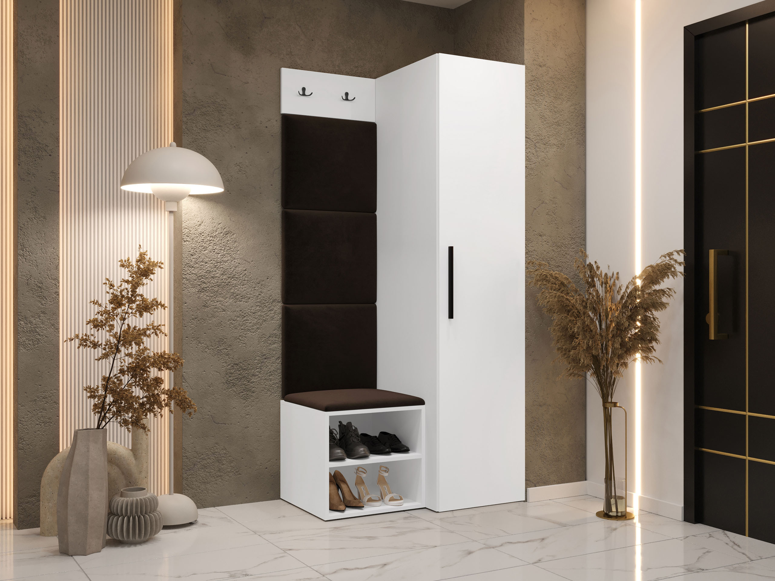 Conjunto para corredor Hartford 524 (Branco)