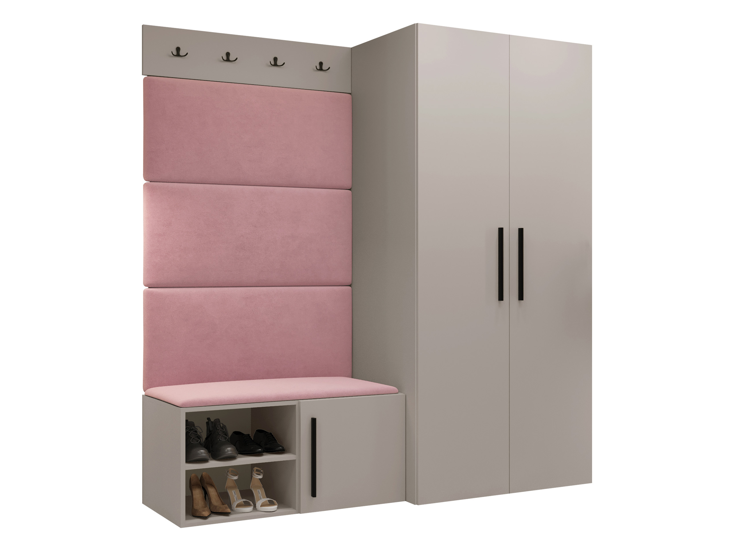 Conjunto para corredor Nitos I (Caxemira)