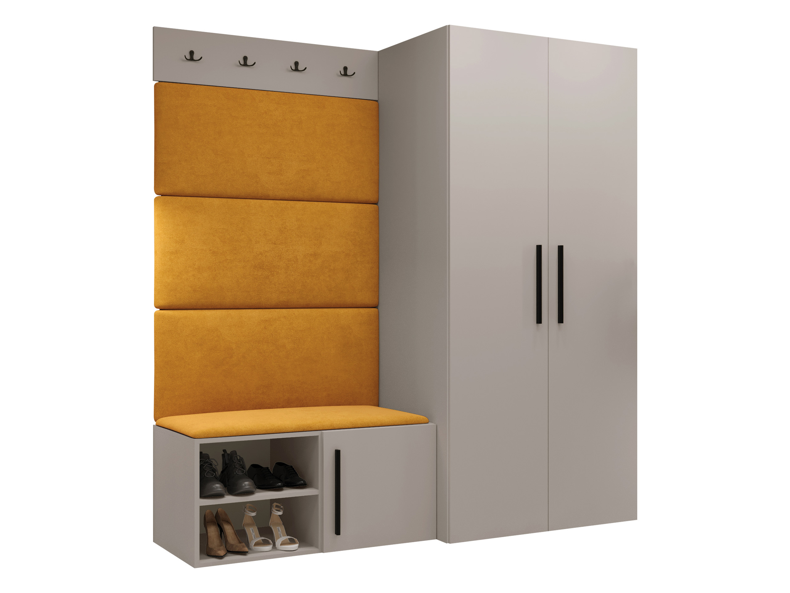 Conjunto para corredor Nitos I (Caxemira)