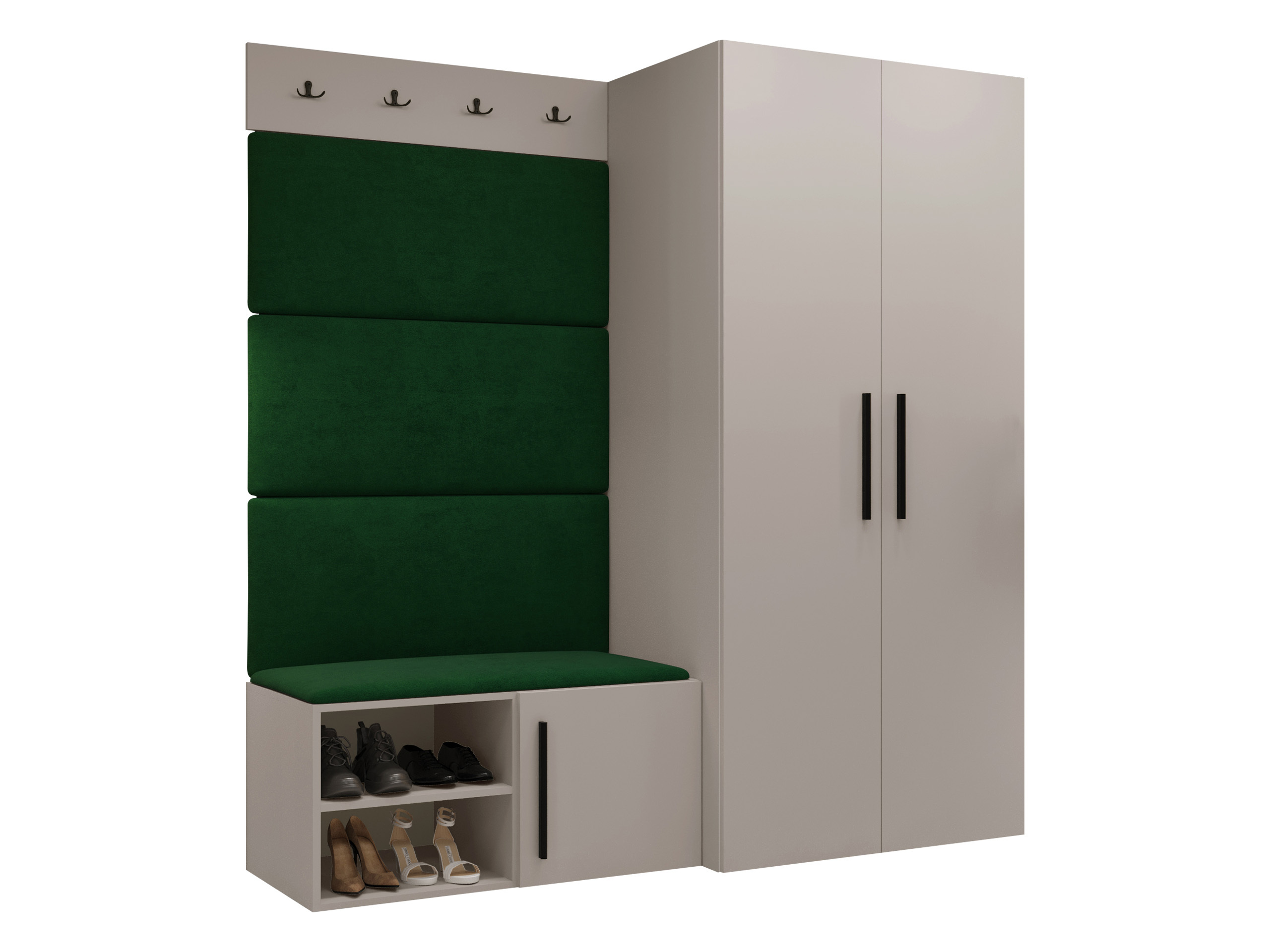 Conjunto para corredor Nitos I (Caxemira)