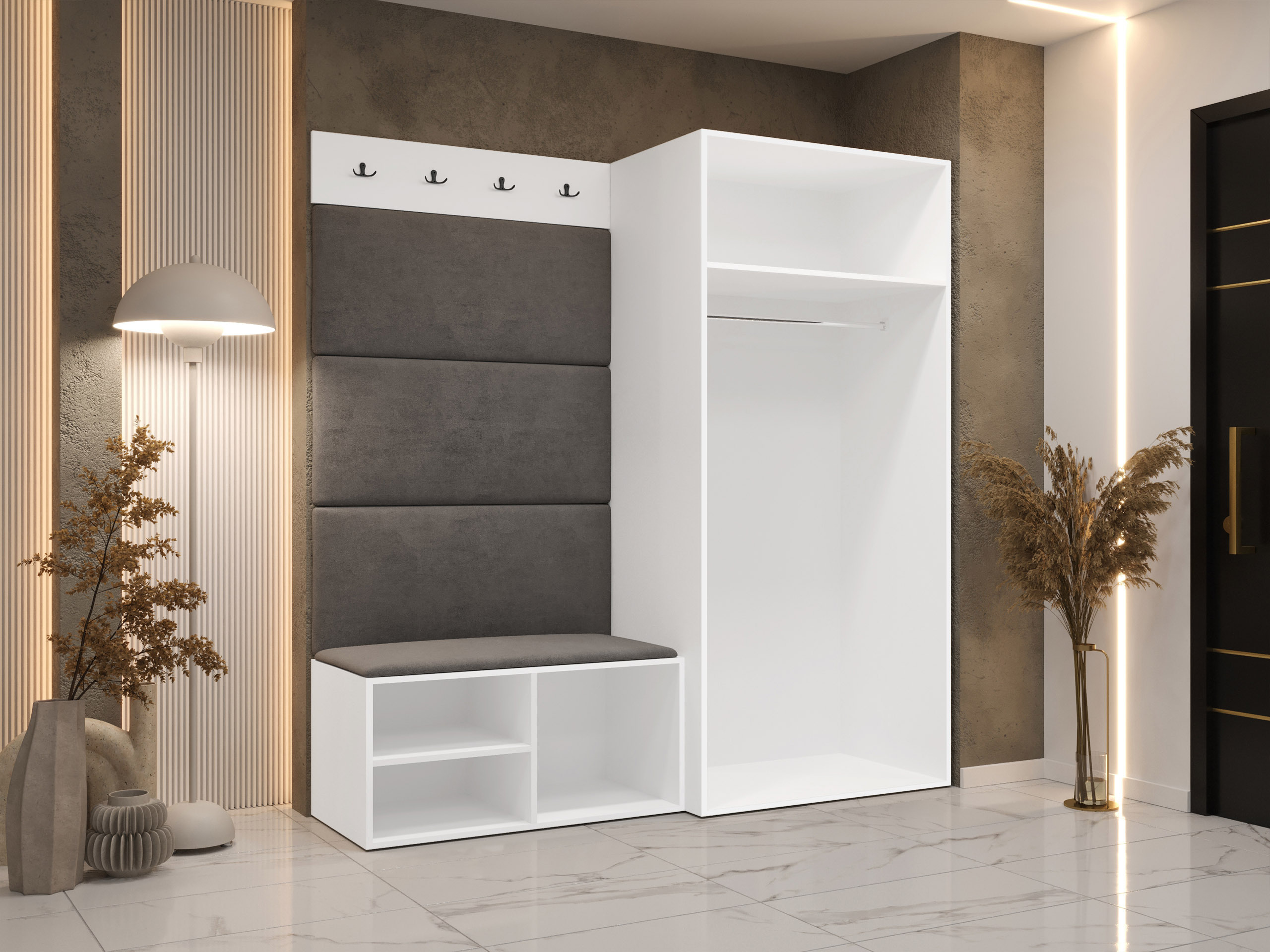 Conjunto para corredor Nitos I (Caxemira)