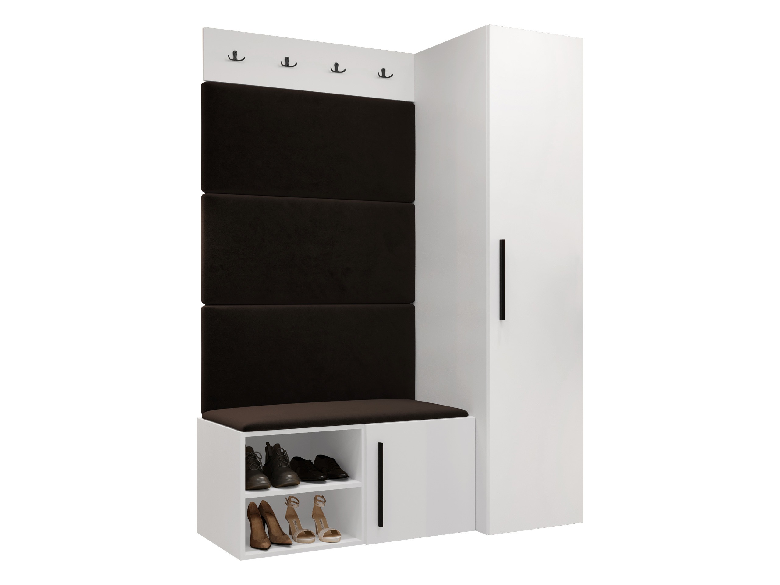Conjunto para corredor Nitos II (Branco)