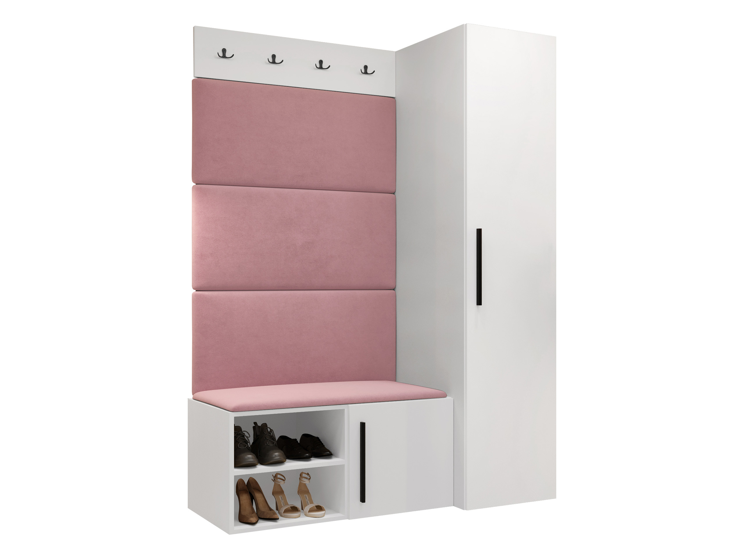 Conjunto para corredor Nitos II (Branco)