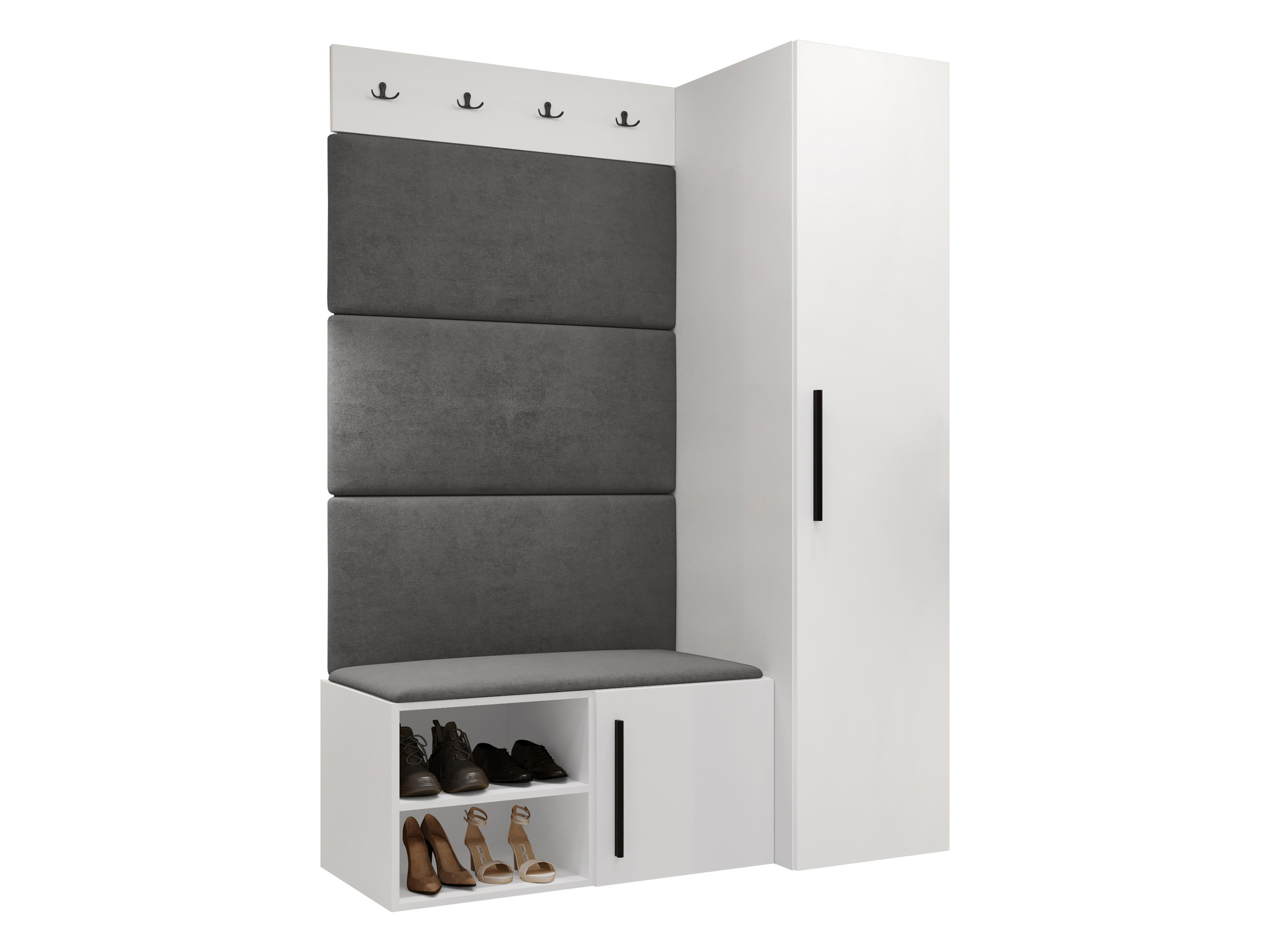 Conjunto para corredor Nitos II (Branco)