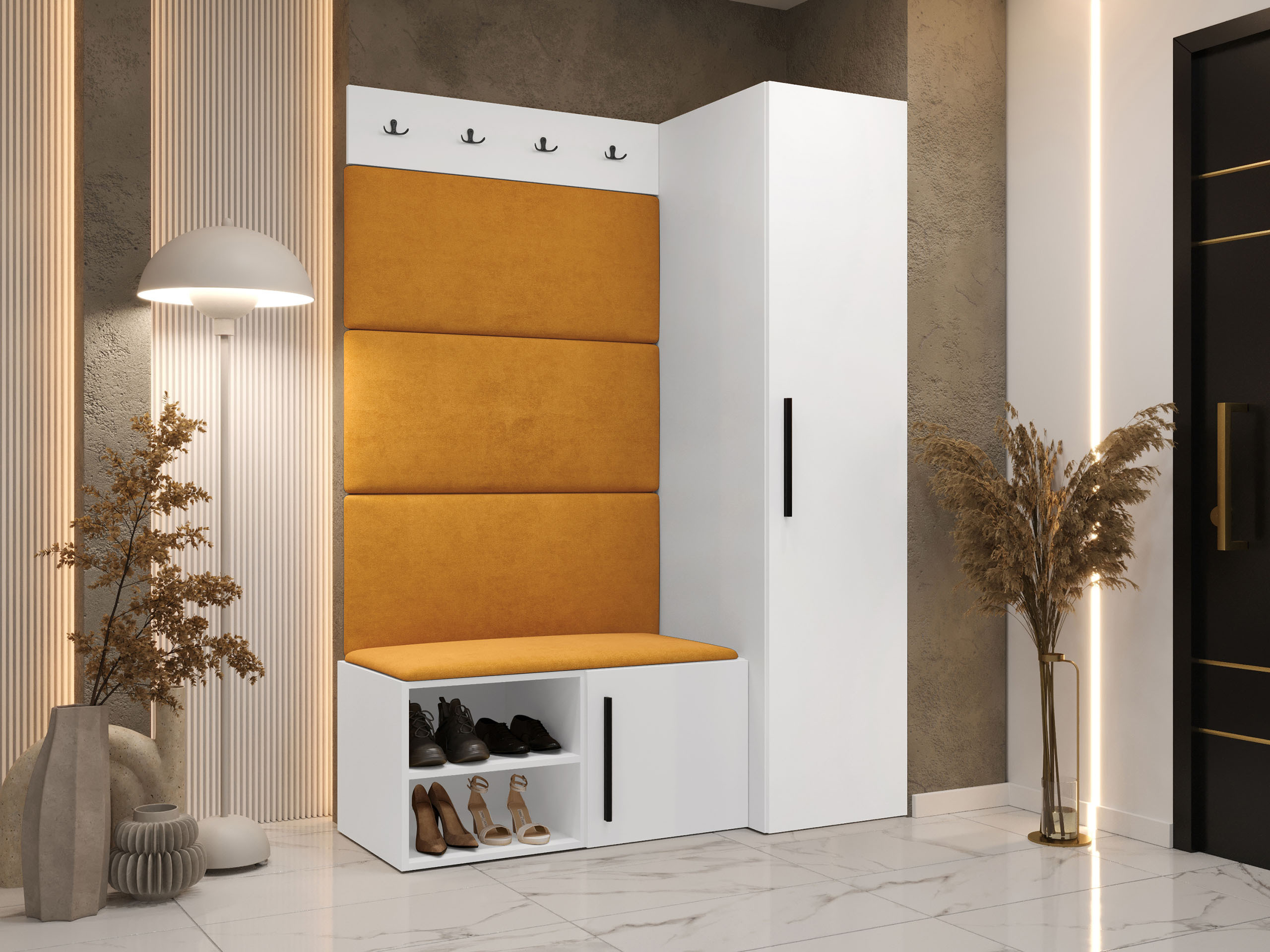 Conjunto para corredor Nitos II (Branco)