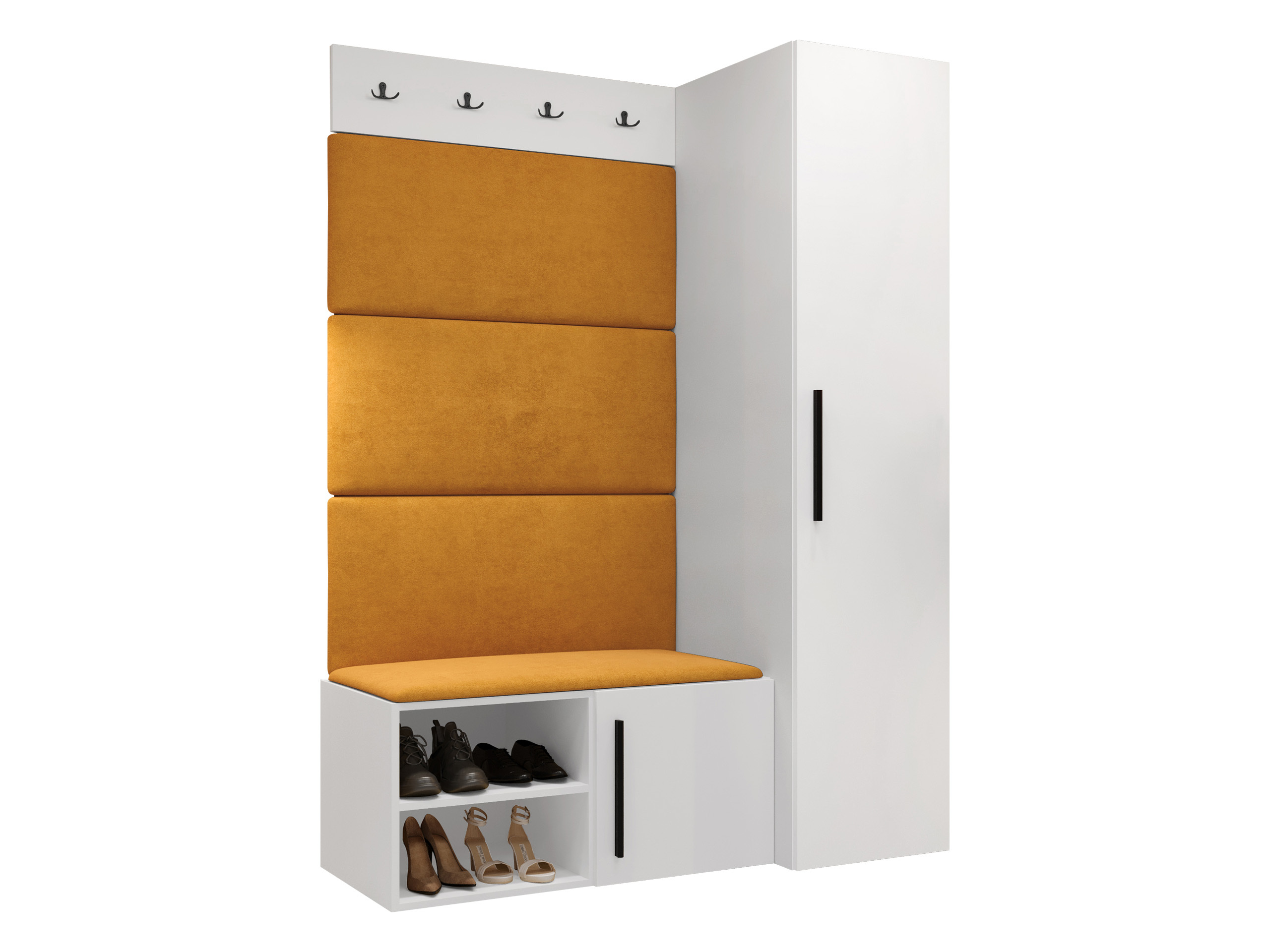 Conjunto para corredor Nitos II (Branco)