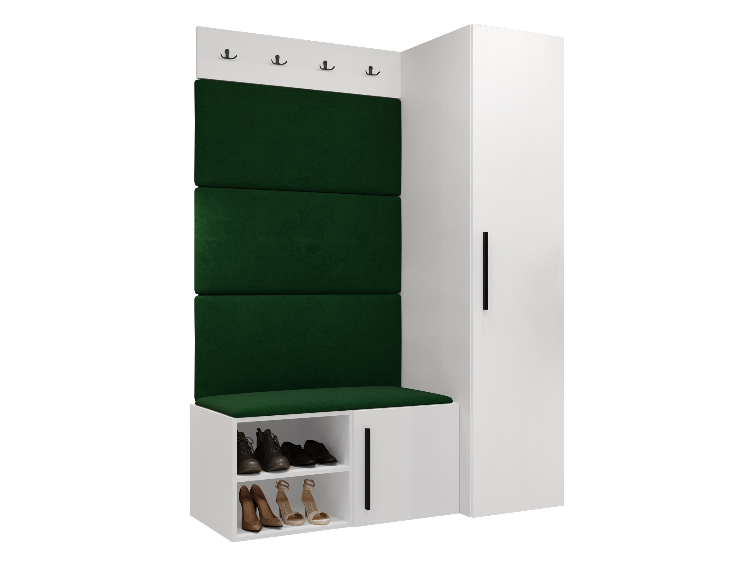 Conjunto para corredor Nitos II (Branco)