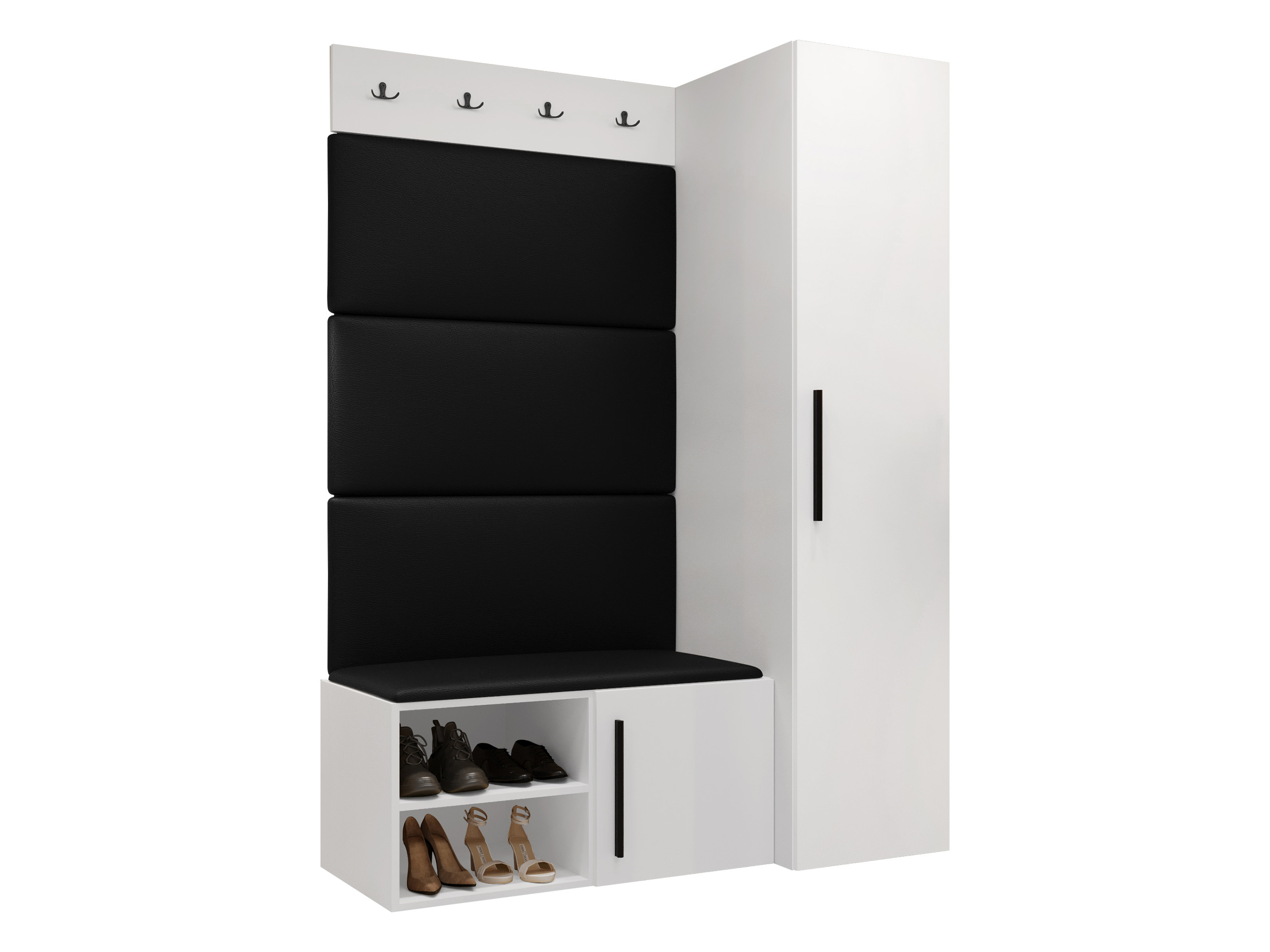 Conjunto para corredor Nitos II (Branco)