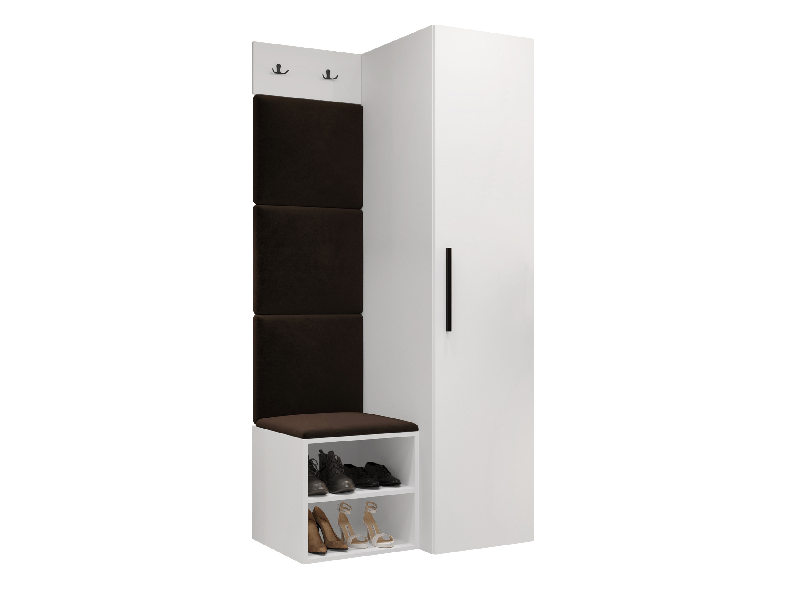 Conjunto para corredor Nitos III (Branco)