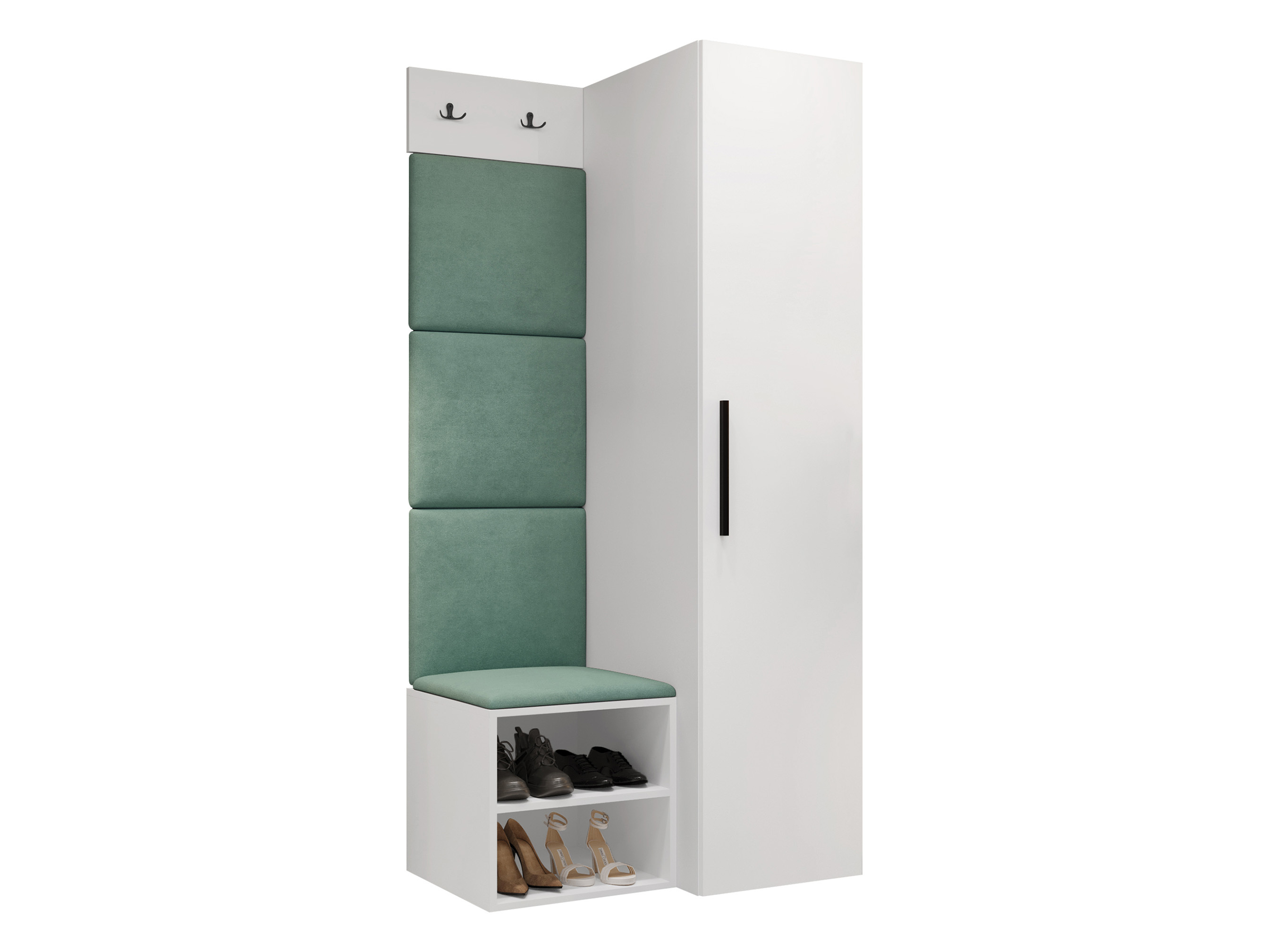 Conjunto para corredor Nitos III (Branco)