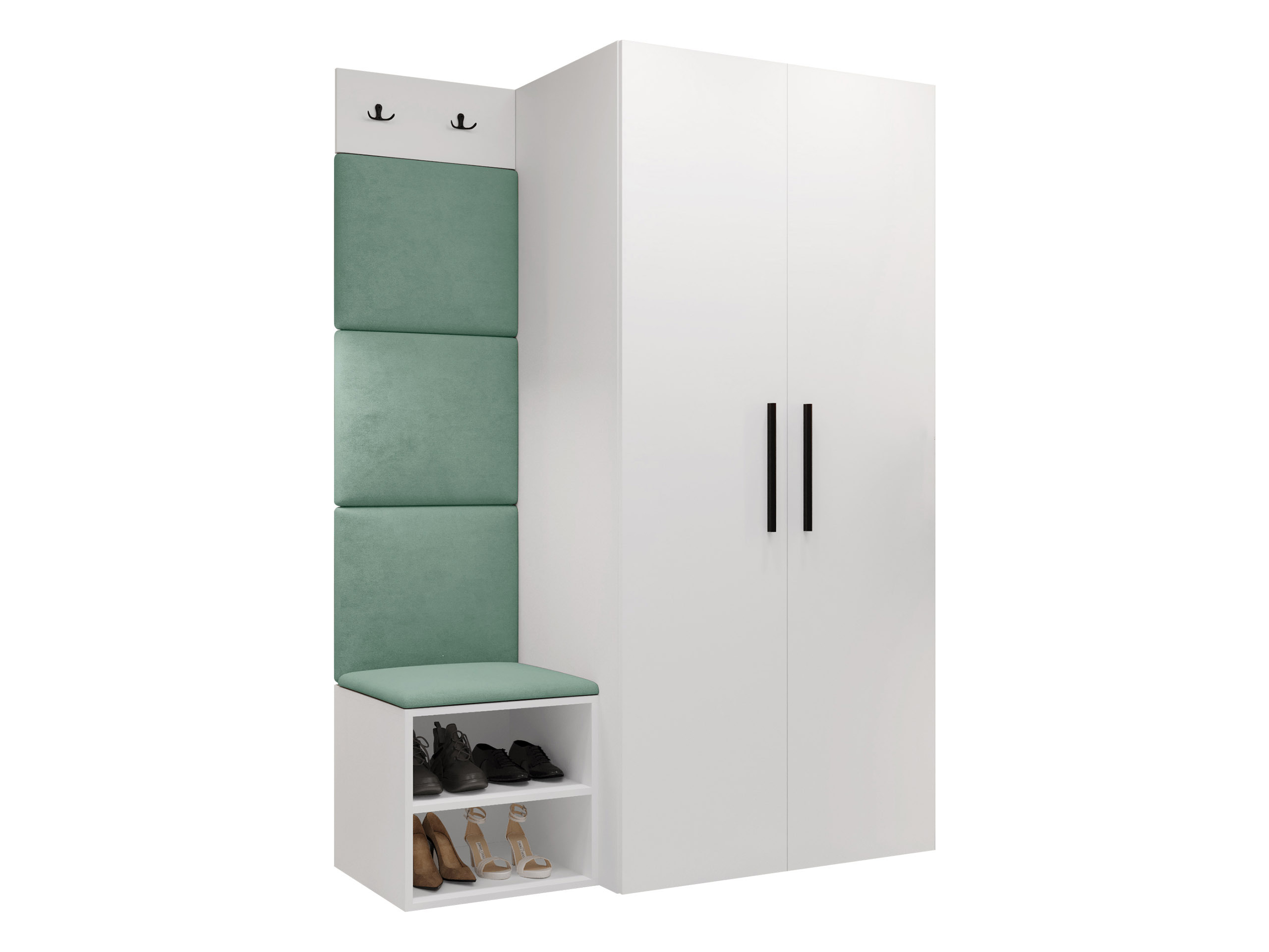 Conjunto para corredor Nitos IV (Branco)