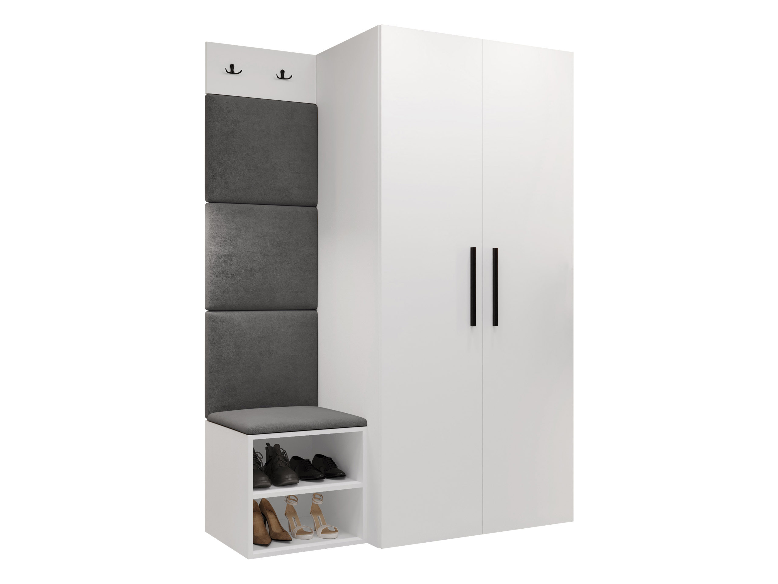 Conjunto para corredor Nitos IV (Branco)