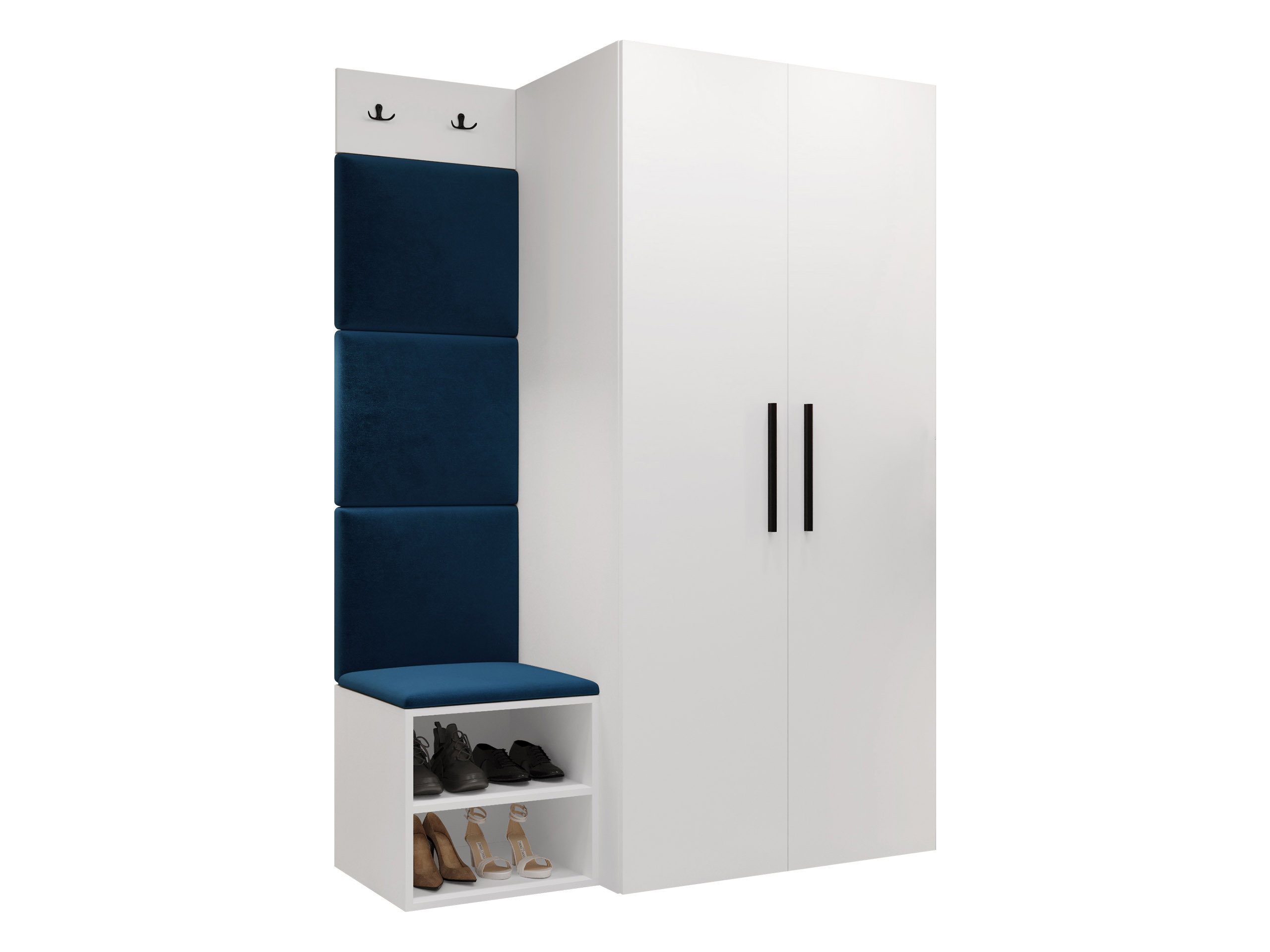 Conjunto para corredor Nitos IV (Branco)