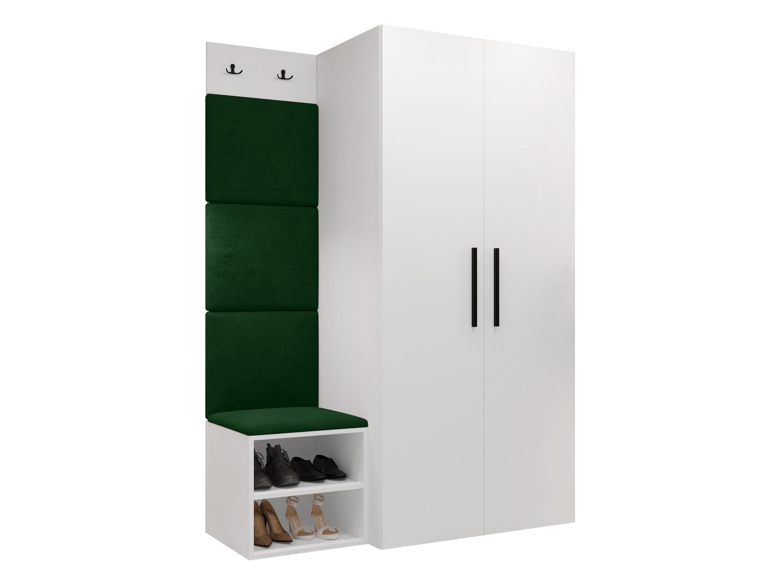 Conjunto para corredor Nitos IV (Branco)