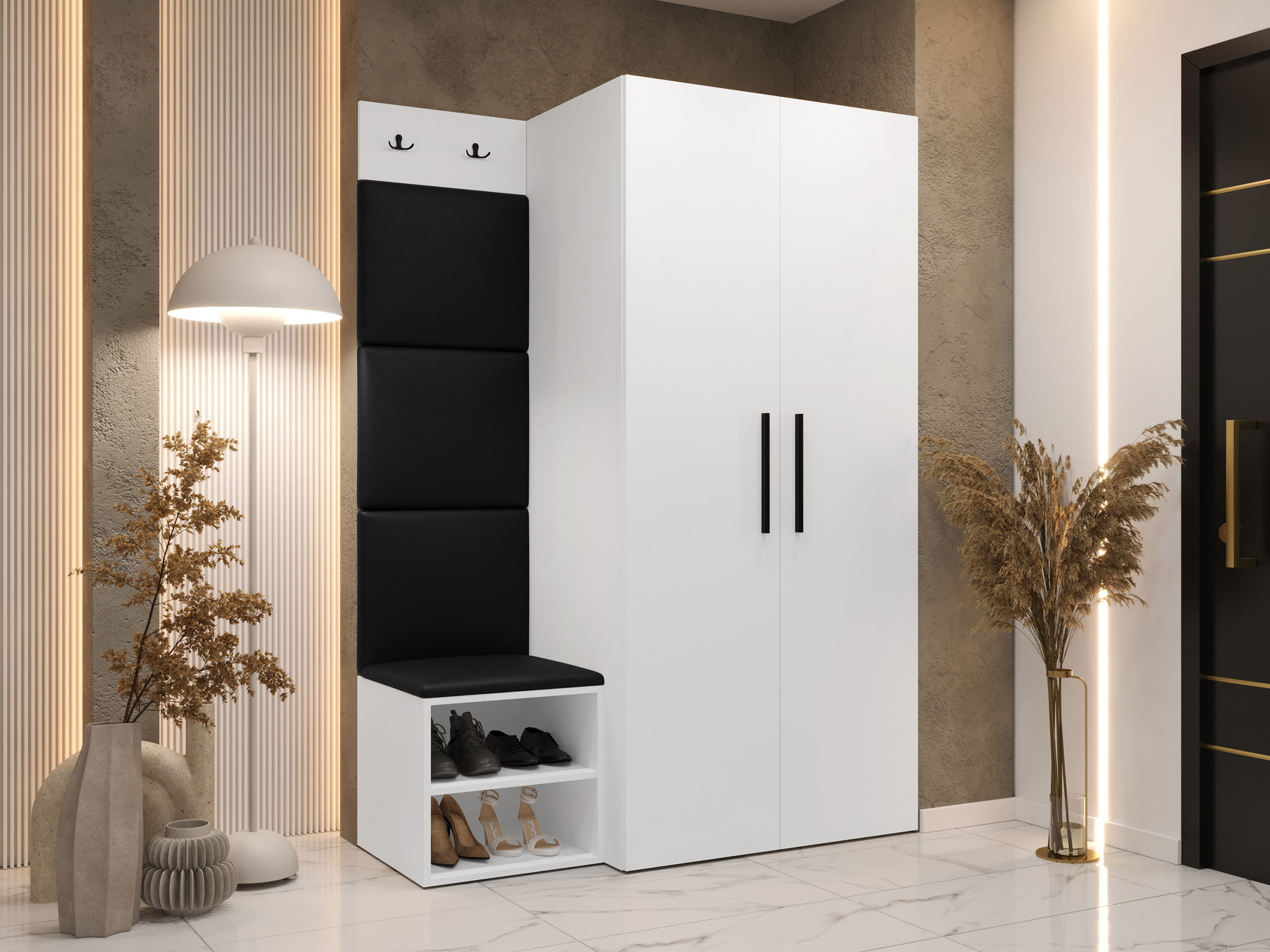 Conjunto para corredor Nitos IV (Branco)