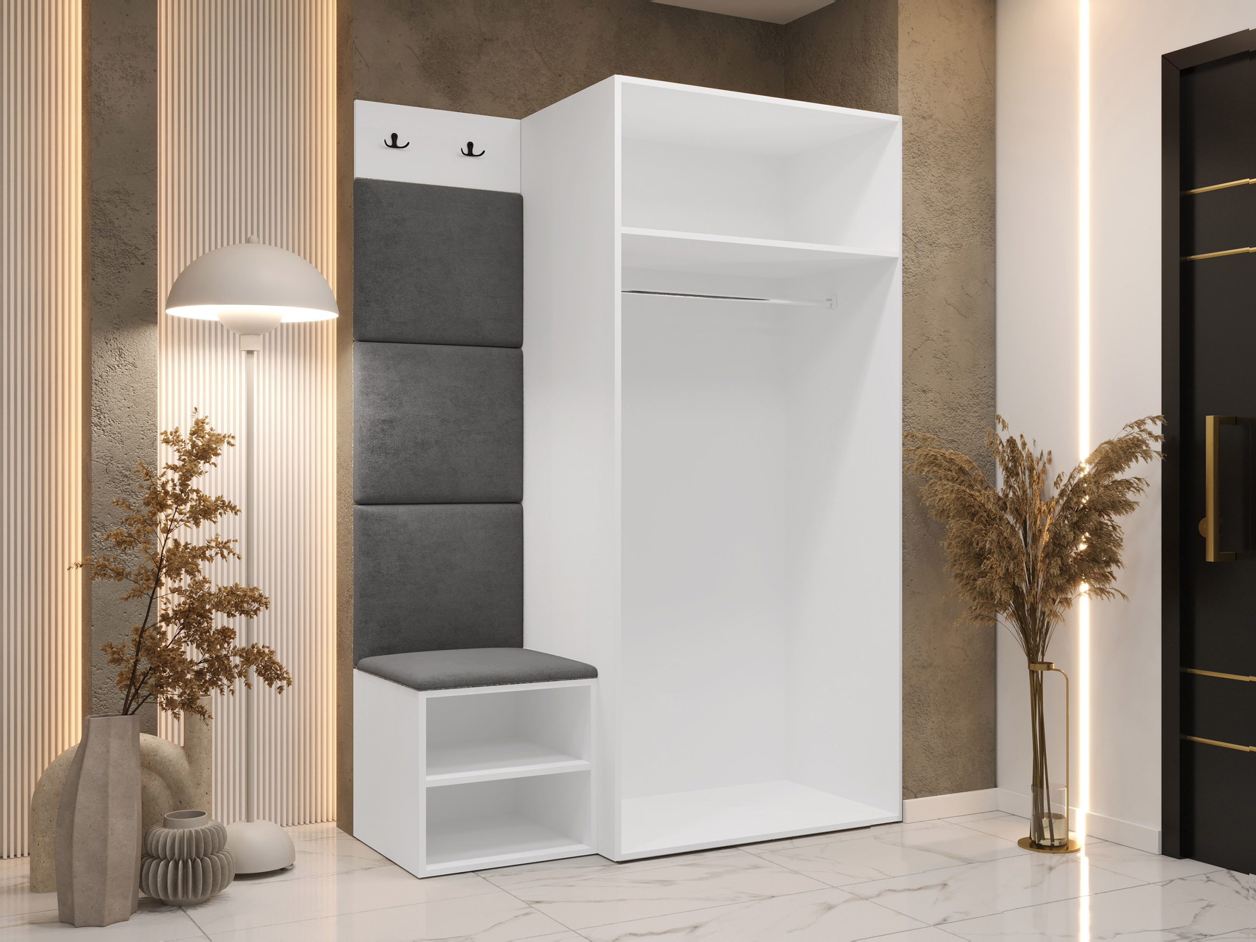 Conjunto para corredor Nitos IV (Branco)