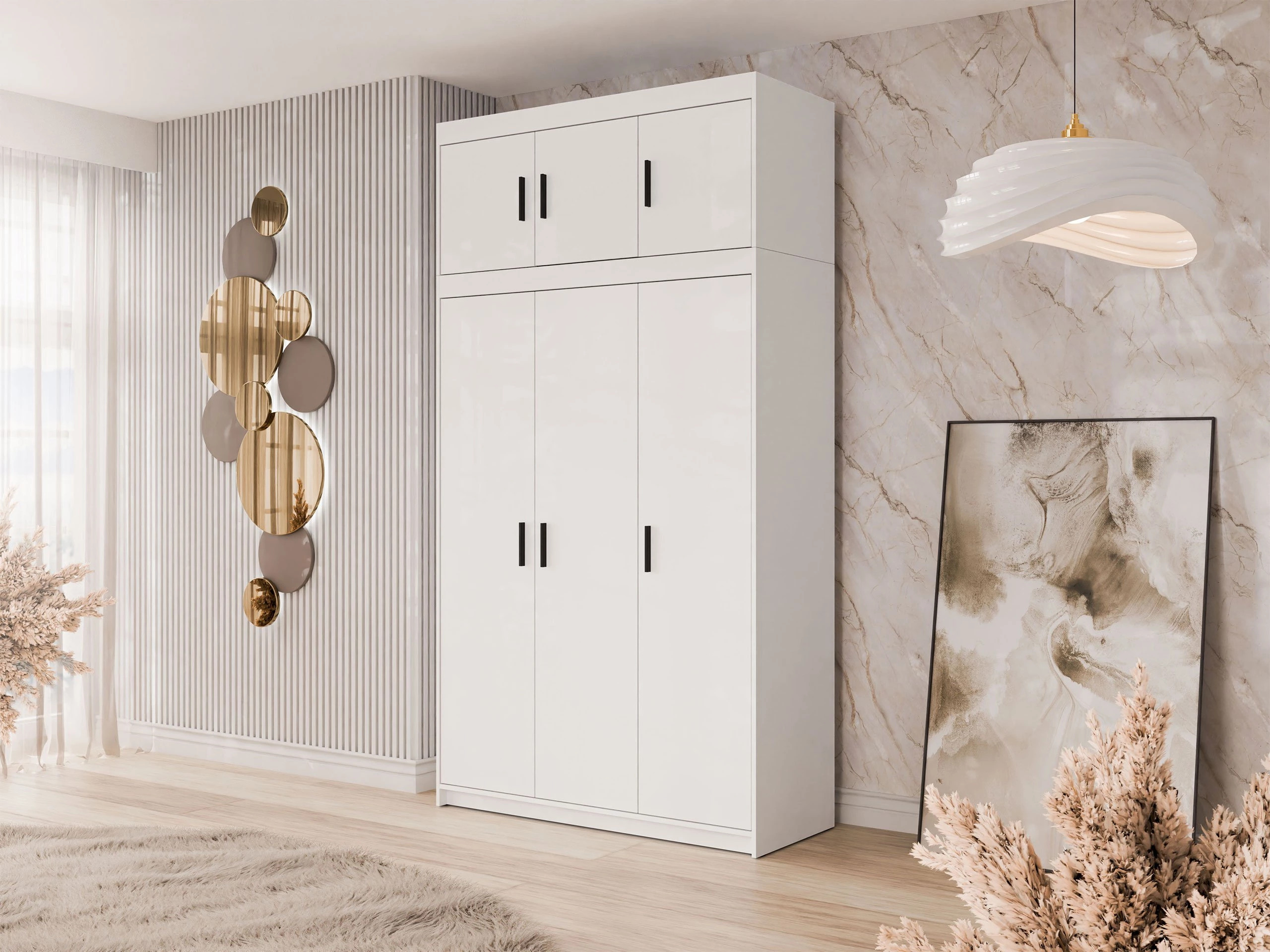 Roupeiro Novduni 104 (Branco)