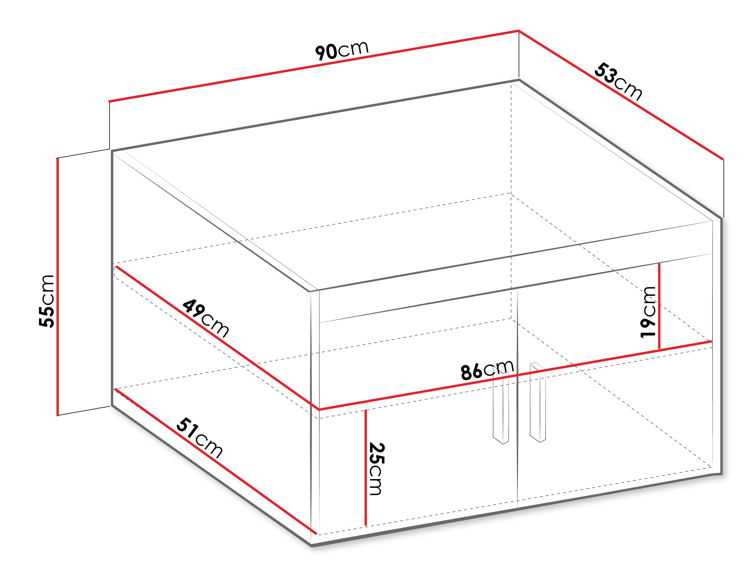 Aparador Novduni 122 (Branco)
