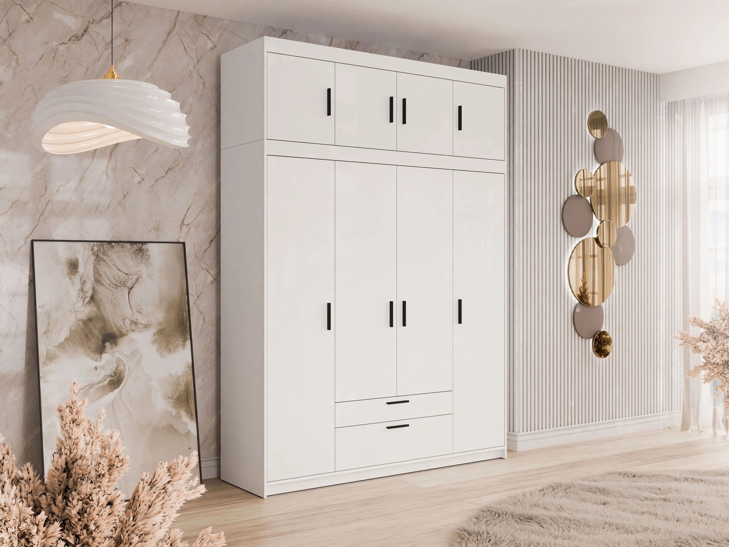 Roupeiro Novduni 106 (Branco)