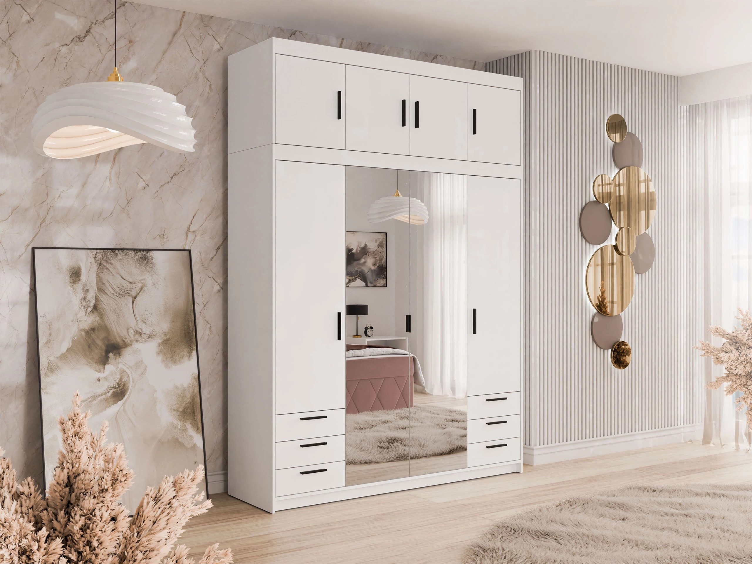 Roupeiro Novduni 120 (Branco)