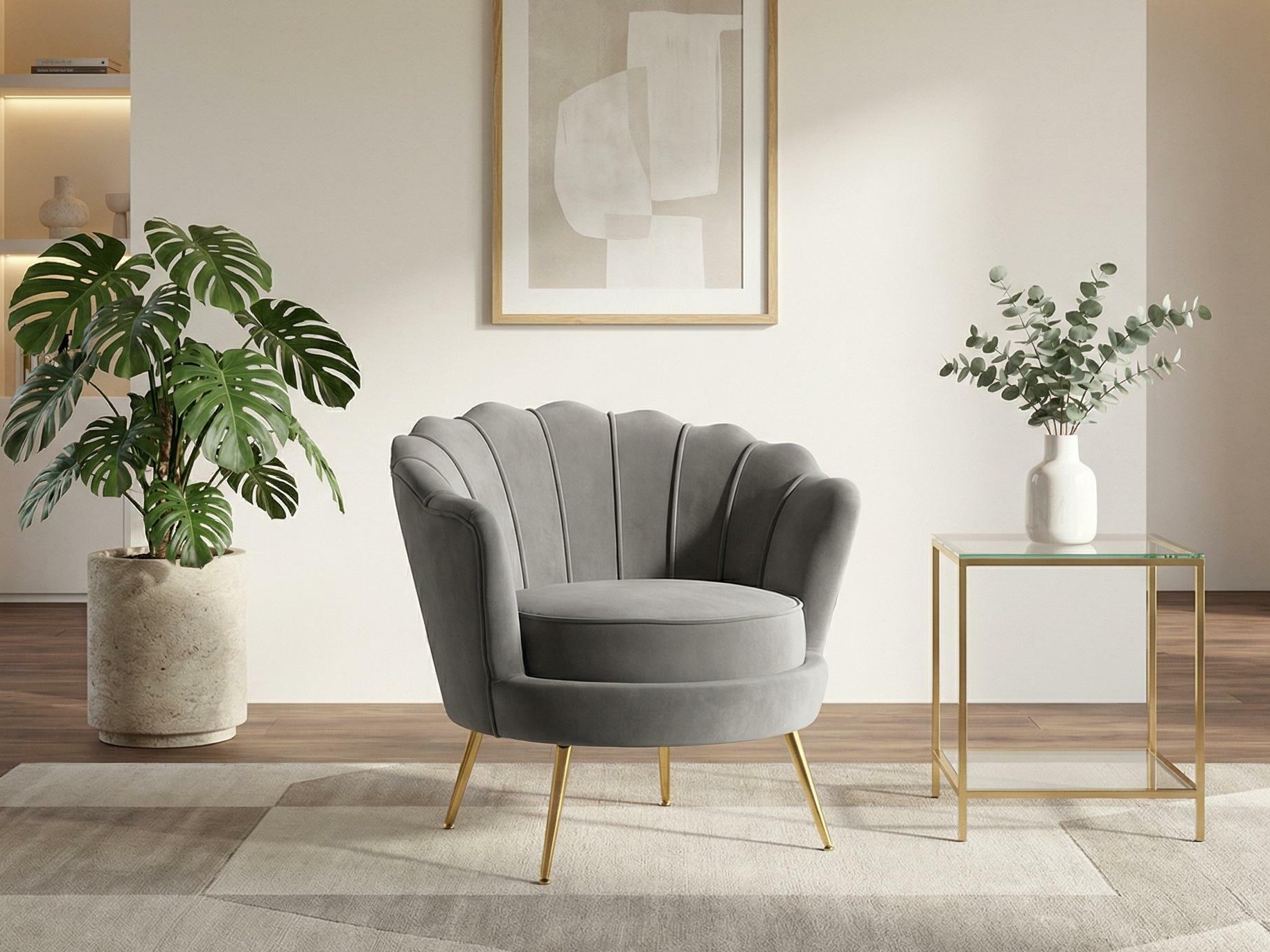 Poltrona Houston 828 (Cinzento)