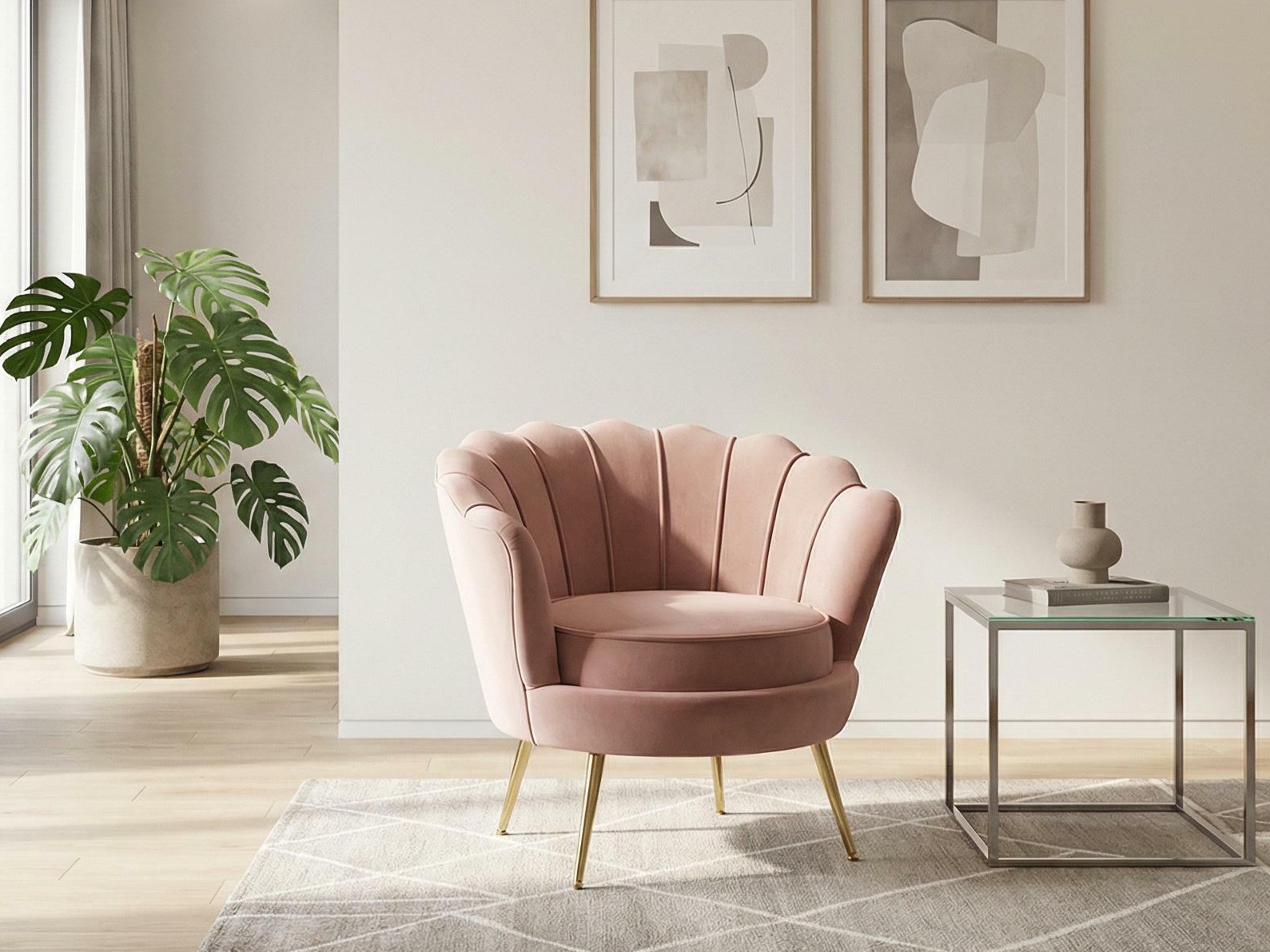 Poltrona Houston 828 (Rosé)
