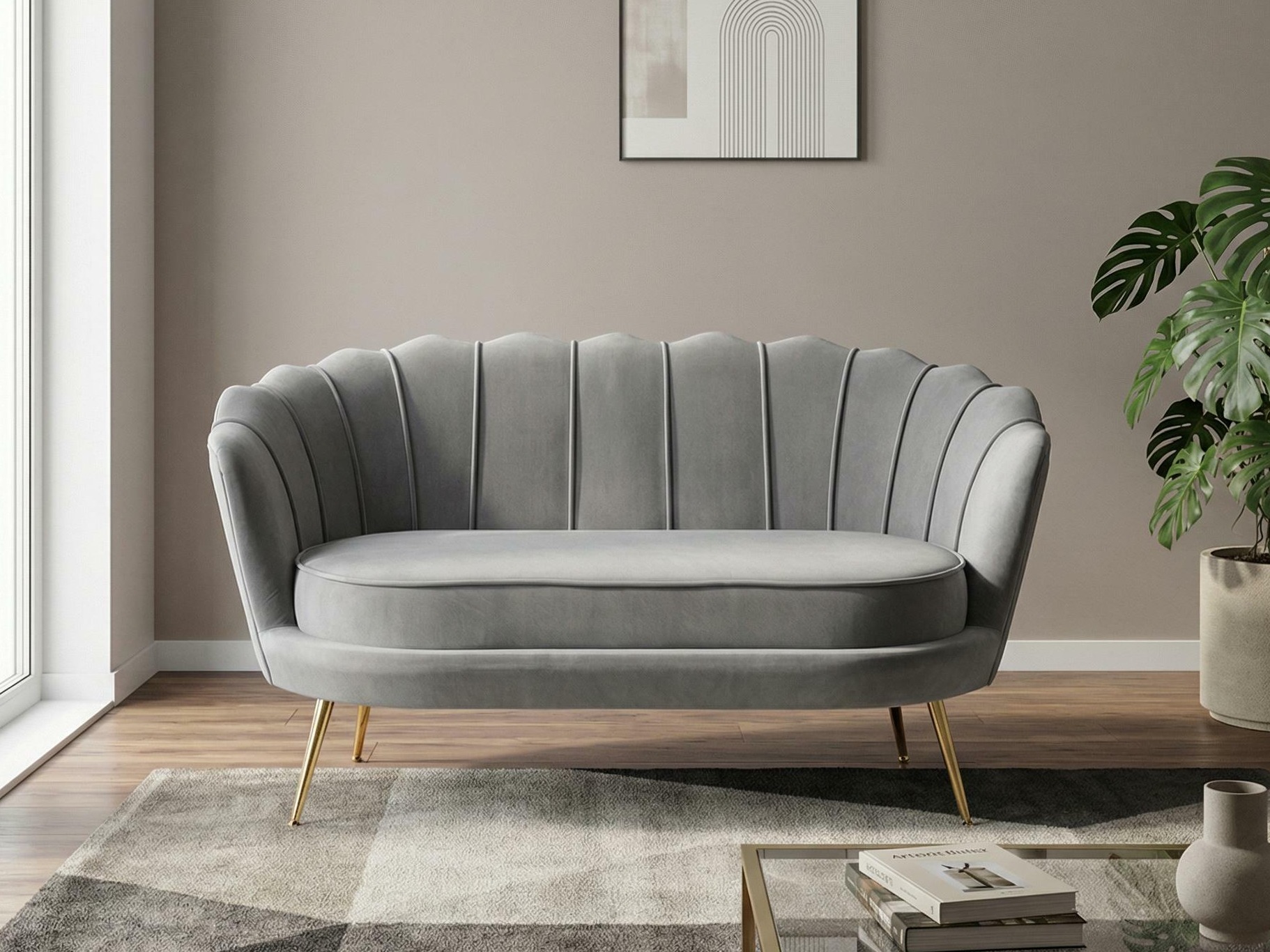 Sofá Houston 827 (Cinzento)