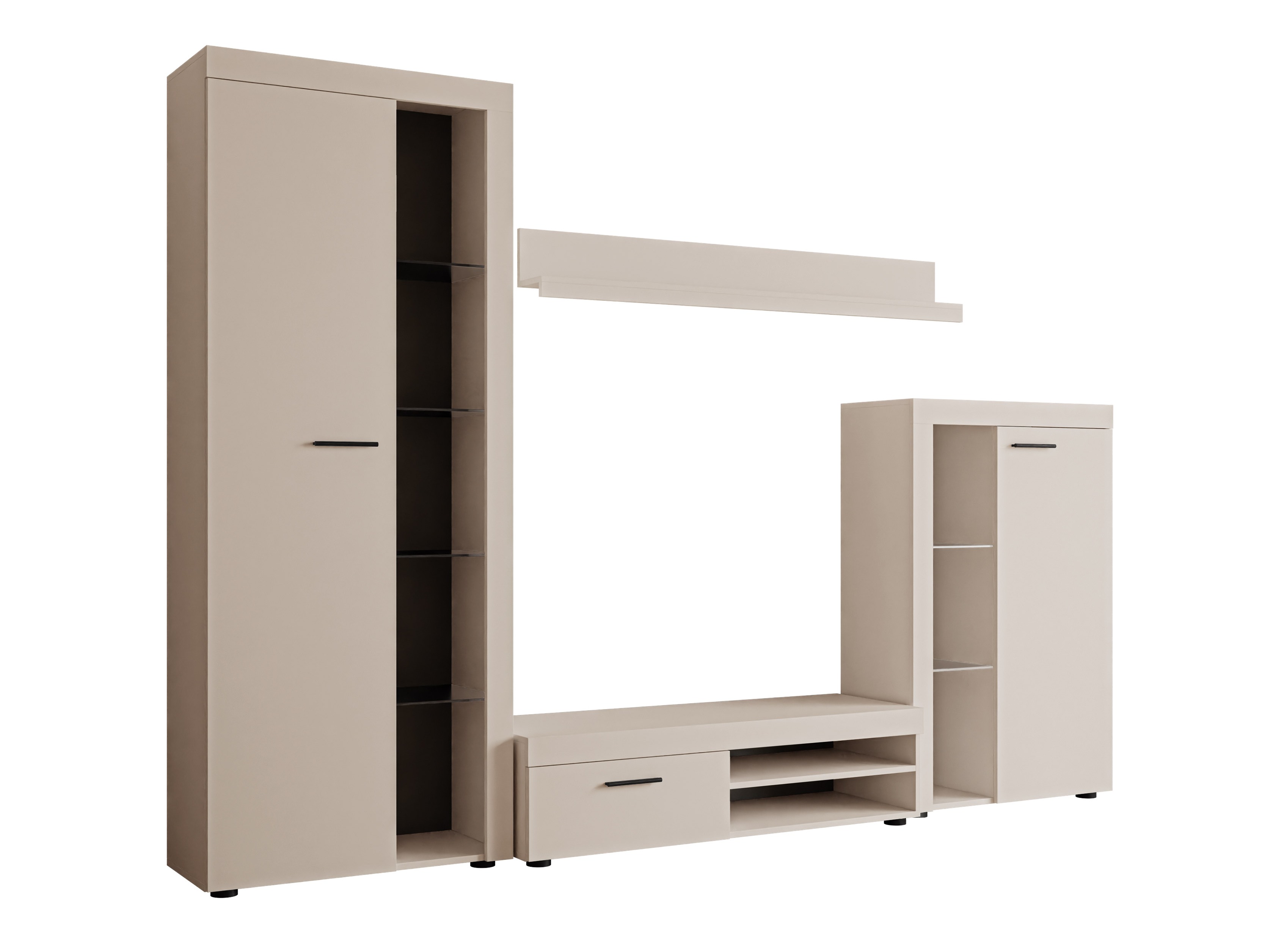 Conjunto para sala de estar Univio (Bege)