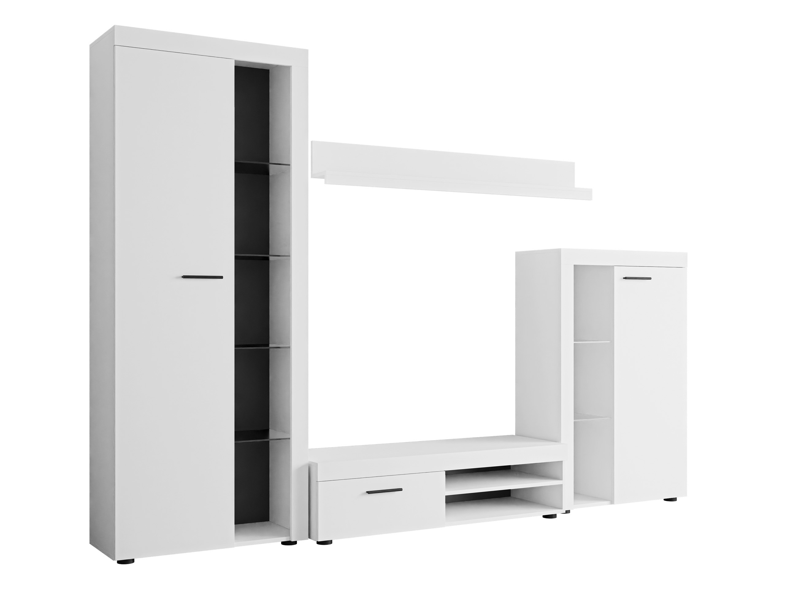 Conjunto para sala de estar Univio (Branco)