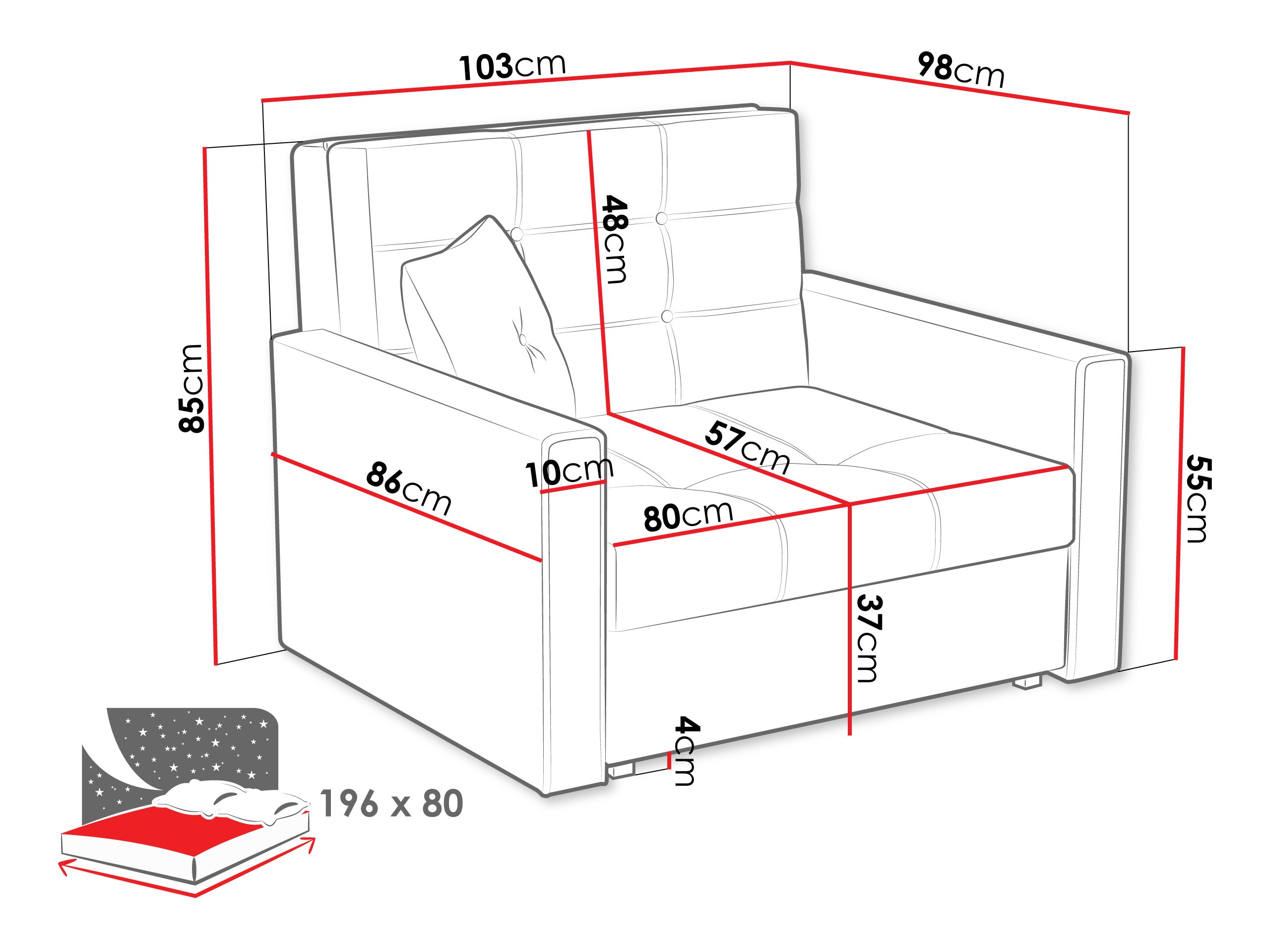 Poltrona Columbus 101 (Tatum 279)