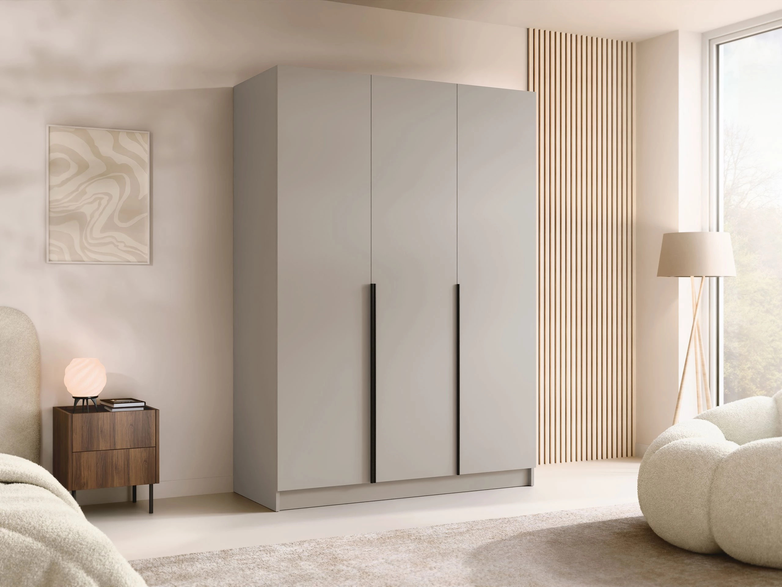 Roupeiro Closico 198 (Caxemira + Preto)