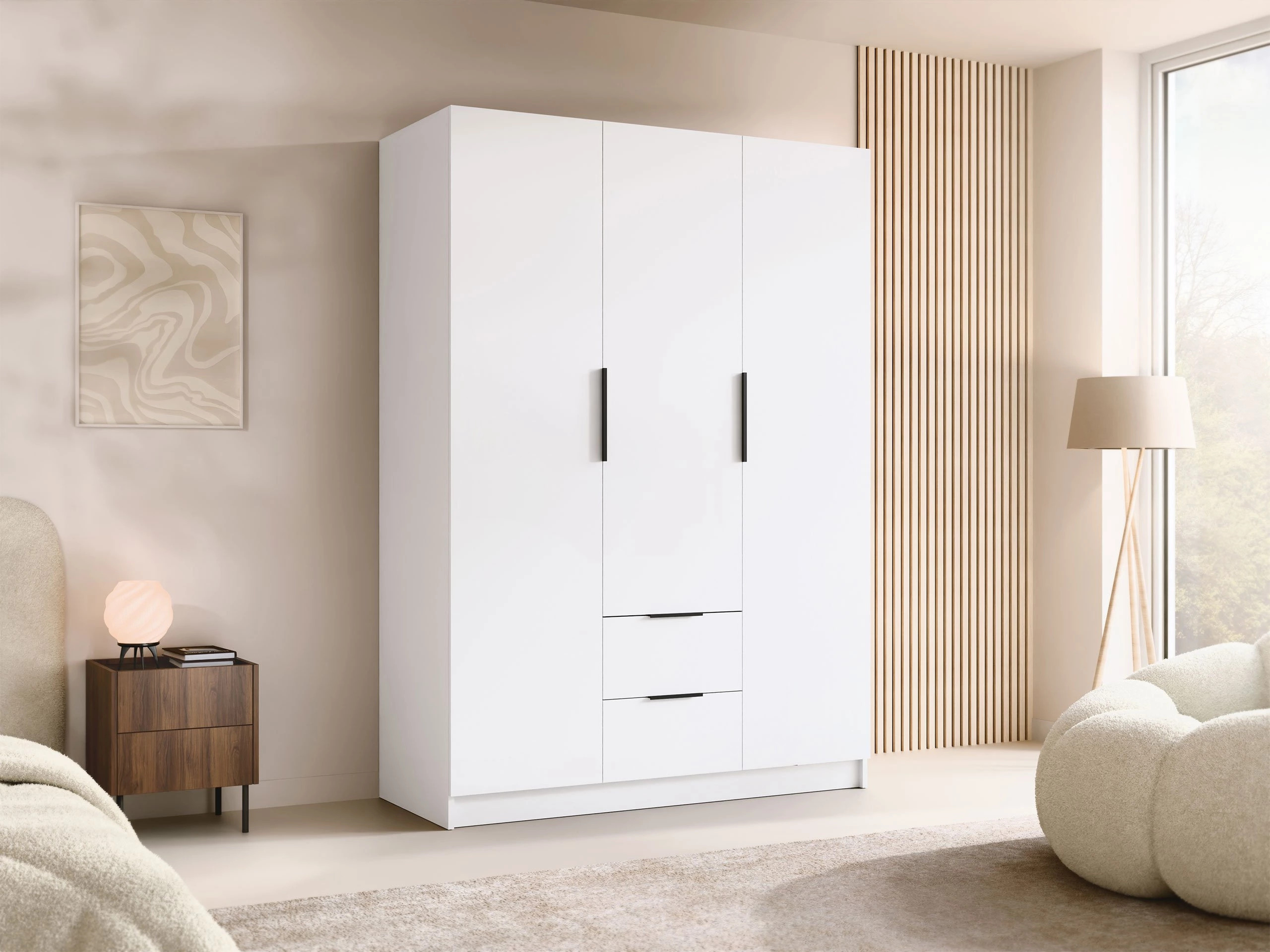 Roupeiro Closico Calvron I (Branco)