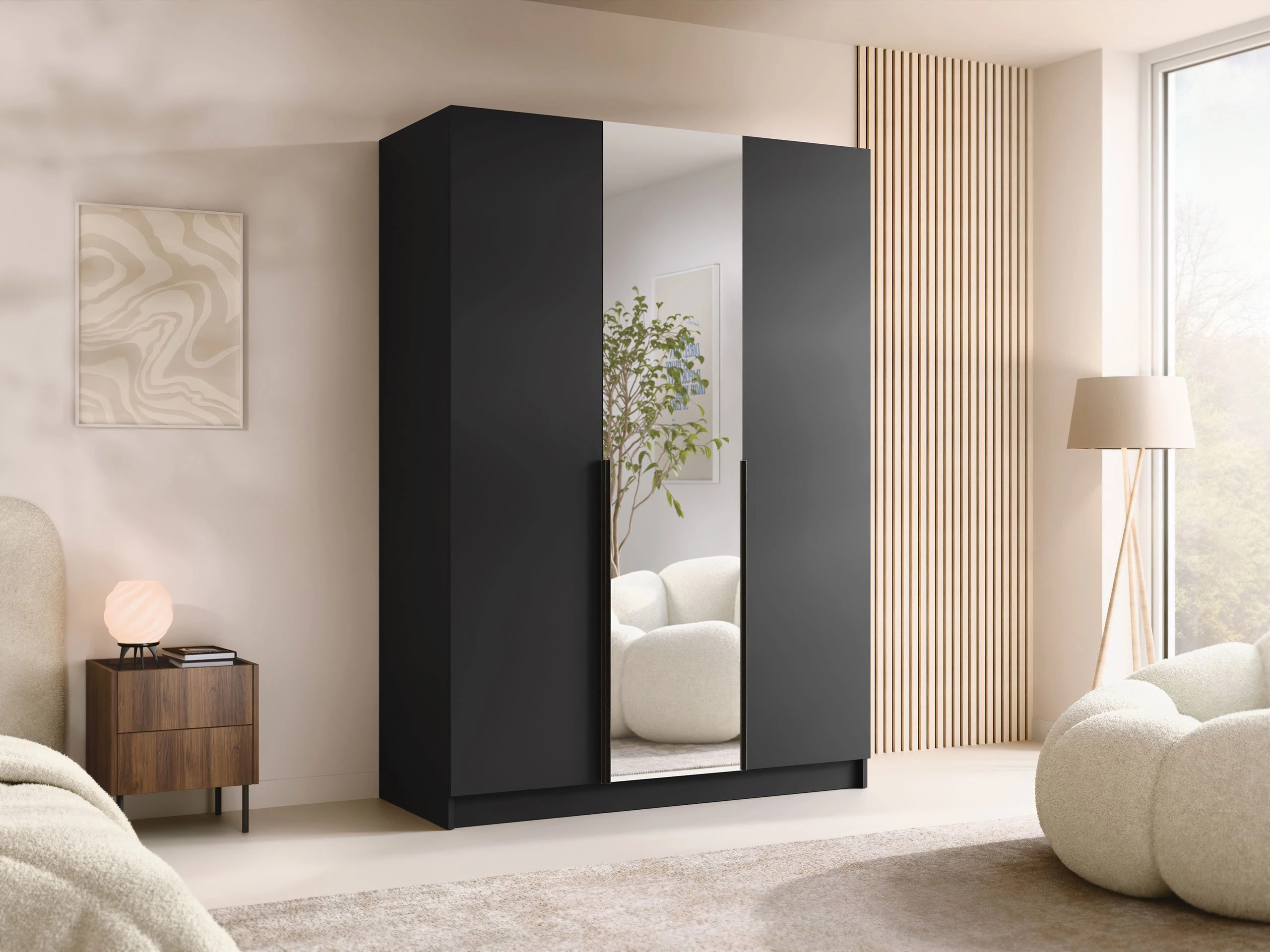 Roupeiro Closico Decoron II (Preto)