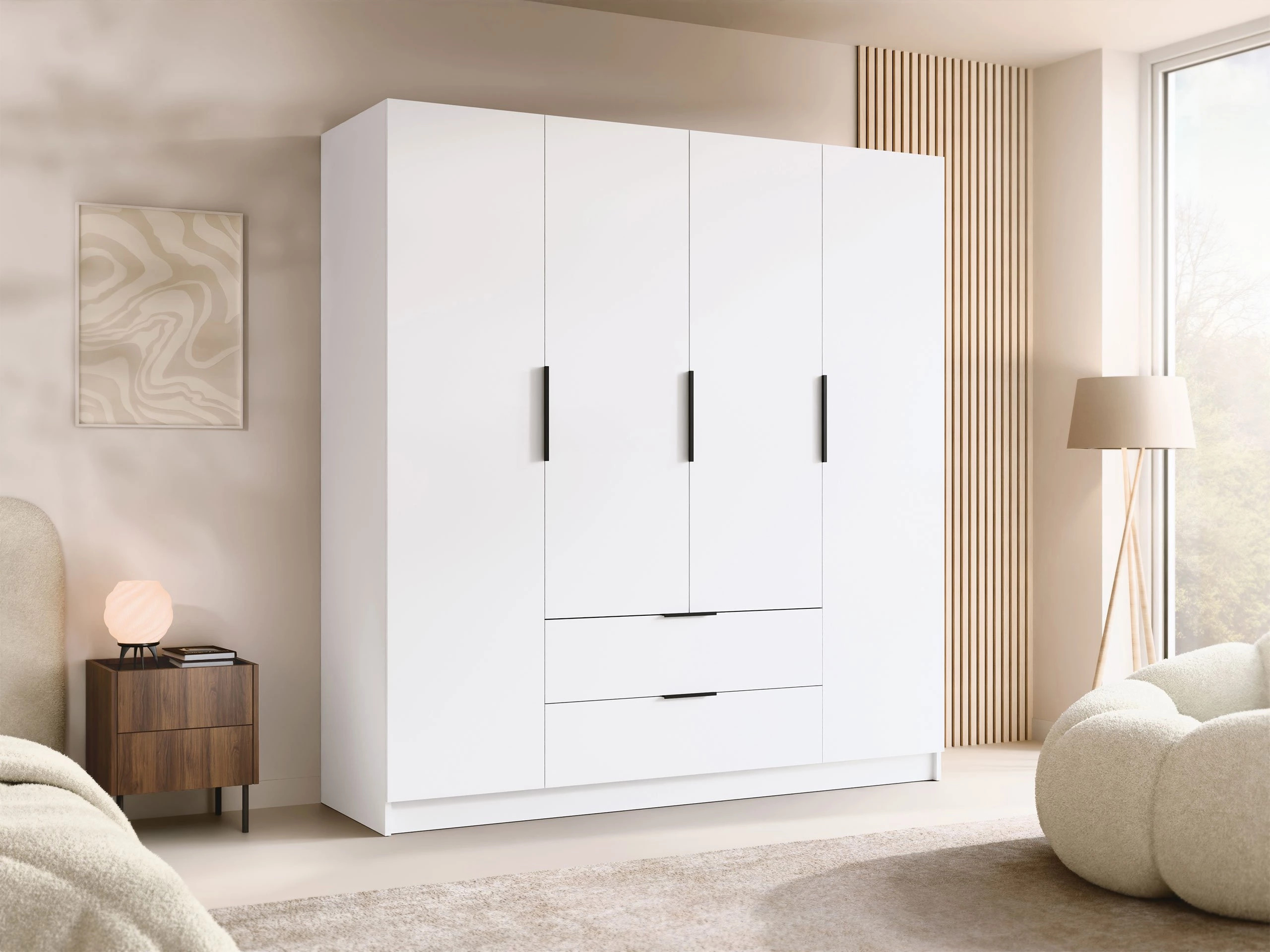 Roupeiro Closico Cadron I (Branco)