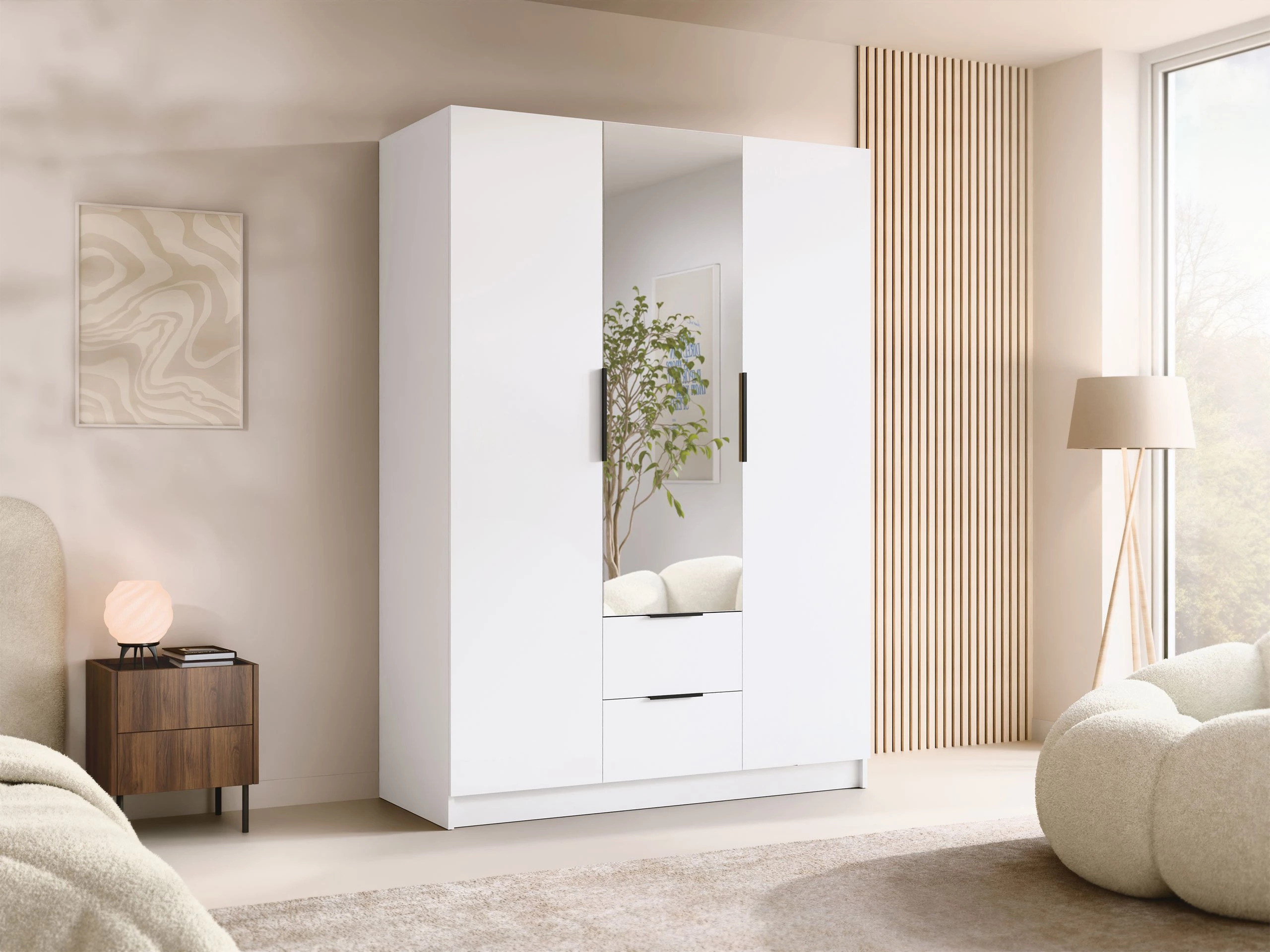 Roupeiro Closico Calvron II (Branco)