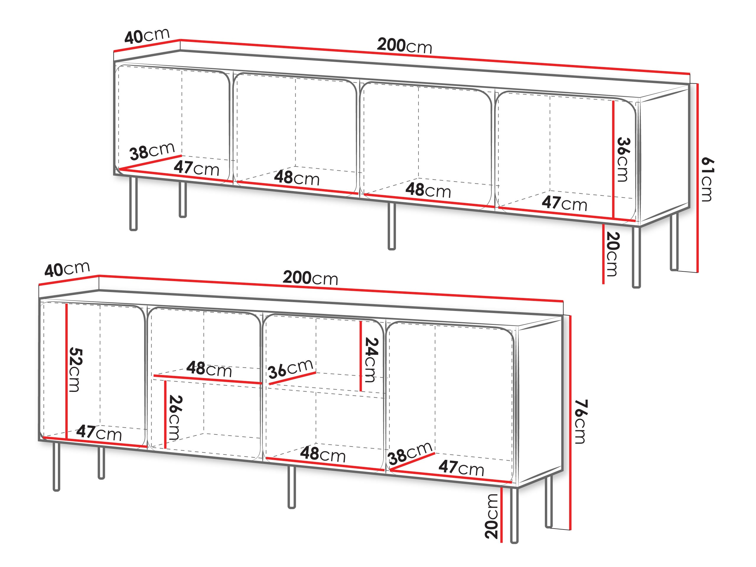 Conjunto para sala de estar Fentore 103 (Caxemira)