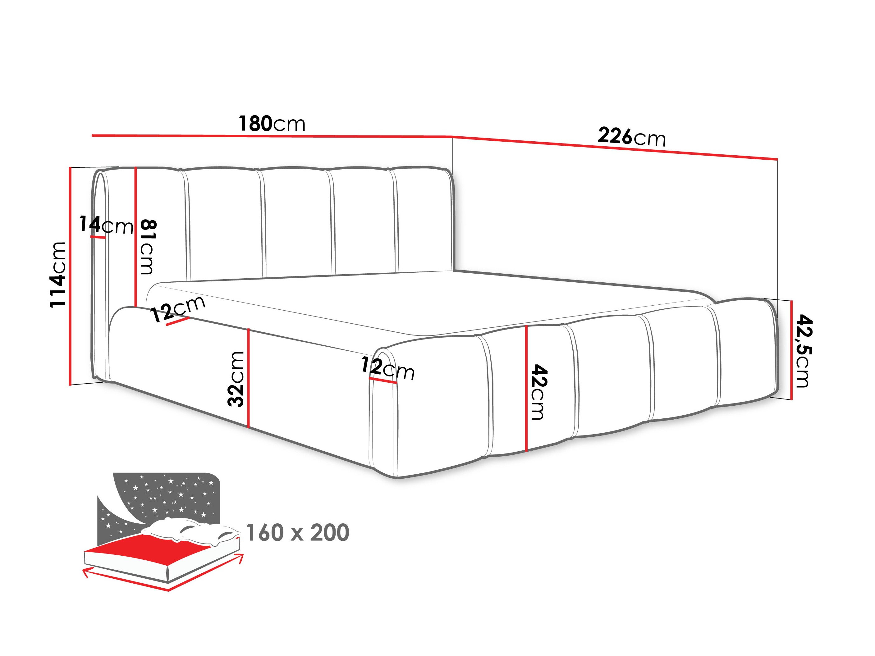 Cama Hesperia 126 (Paros 02)