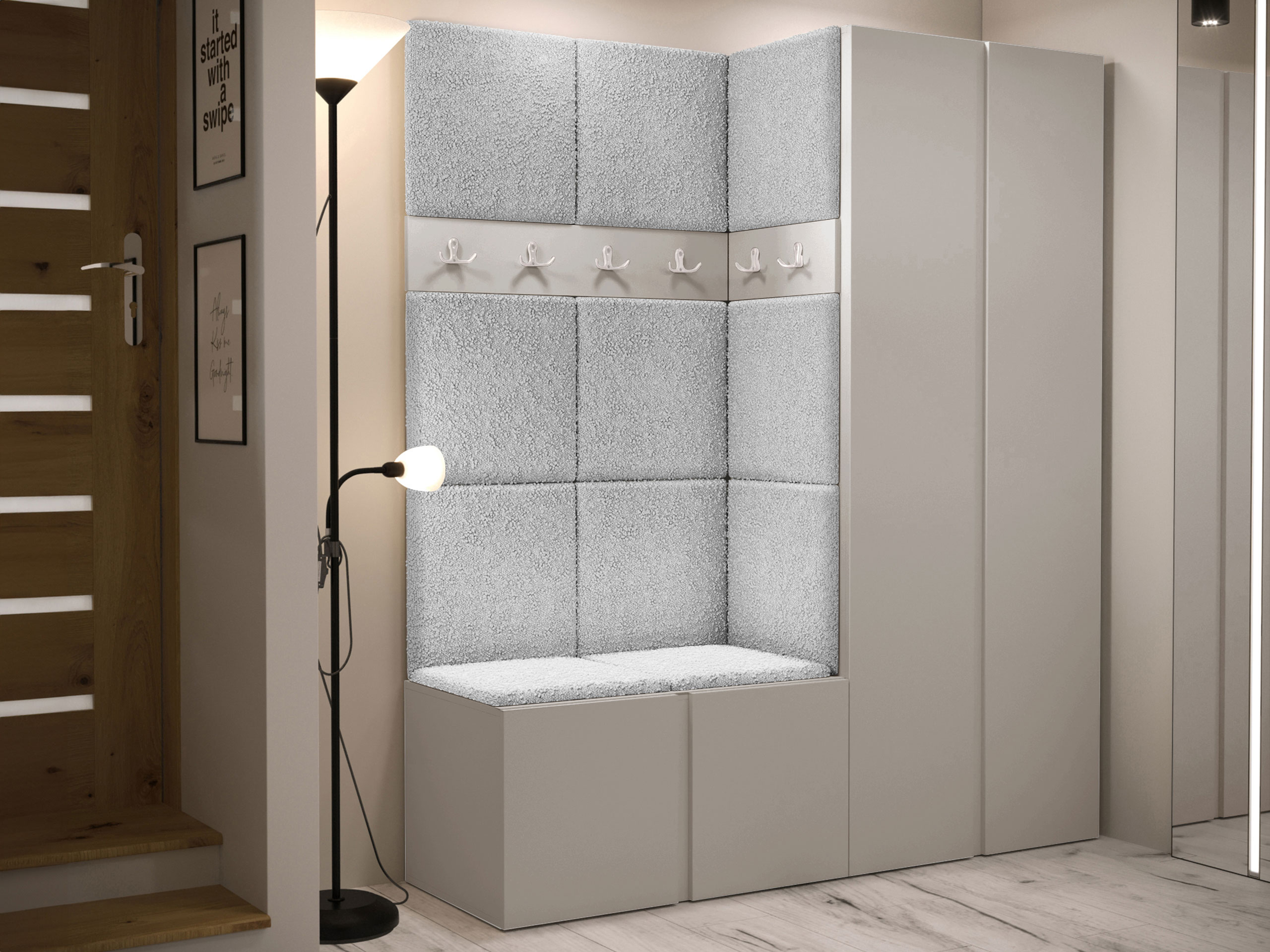 Conjunto para corredor Pinis III (Caxemira)