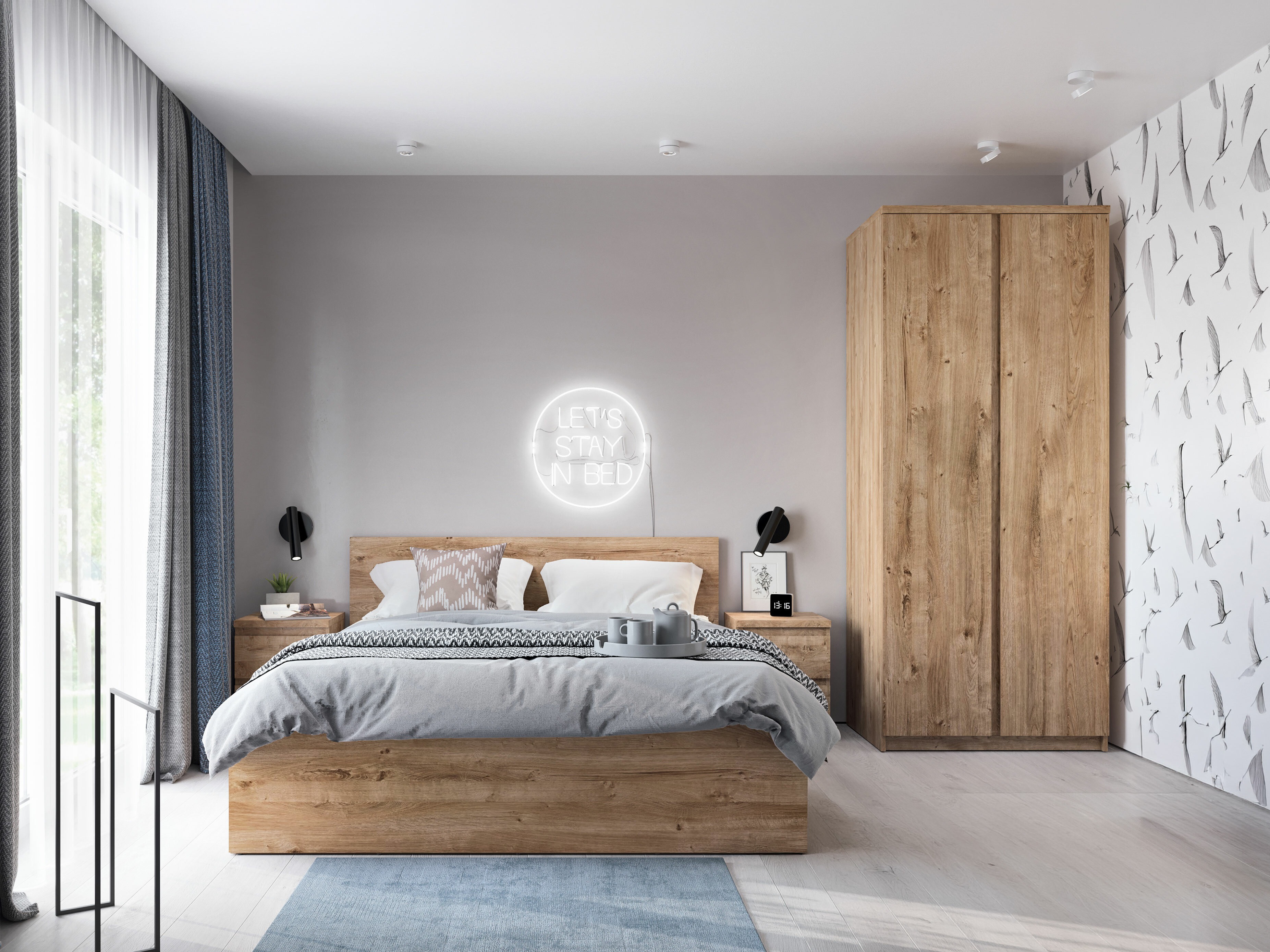 Conjunto para quarto Merfere 124