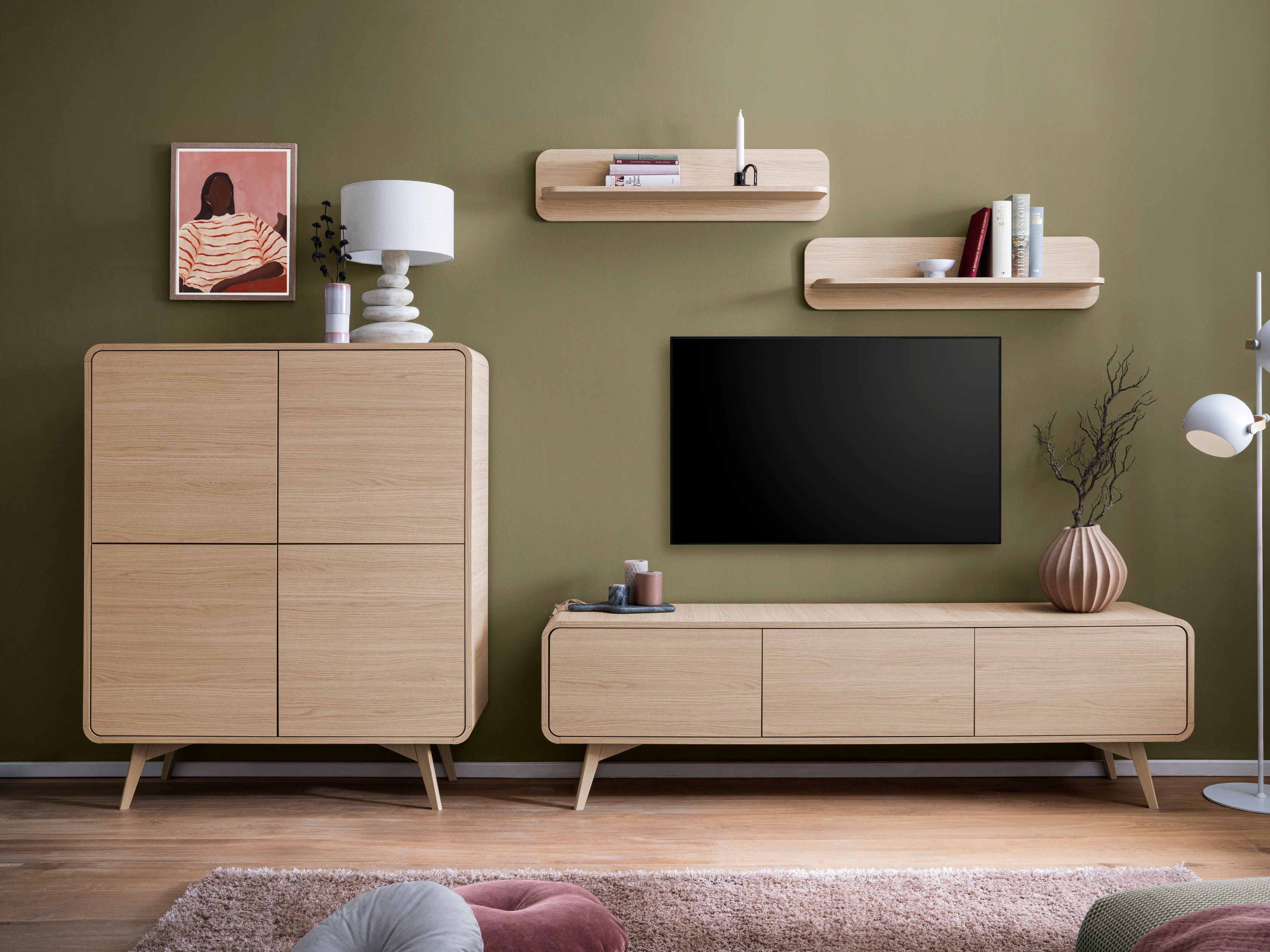 Estante de parede Vesdore 101