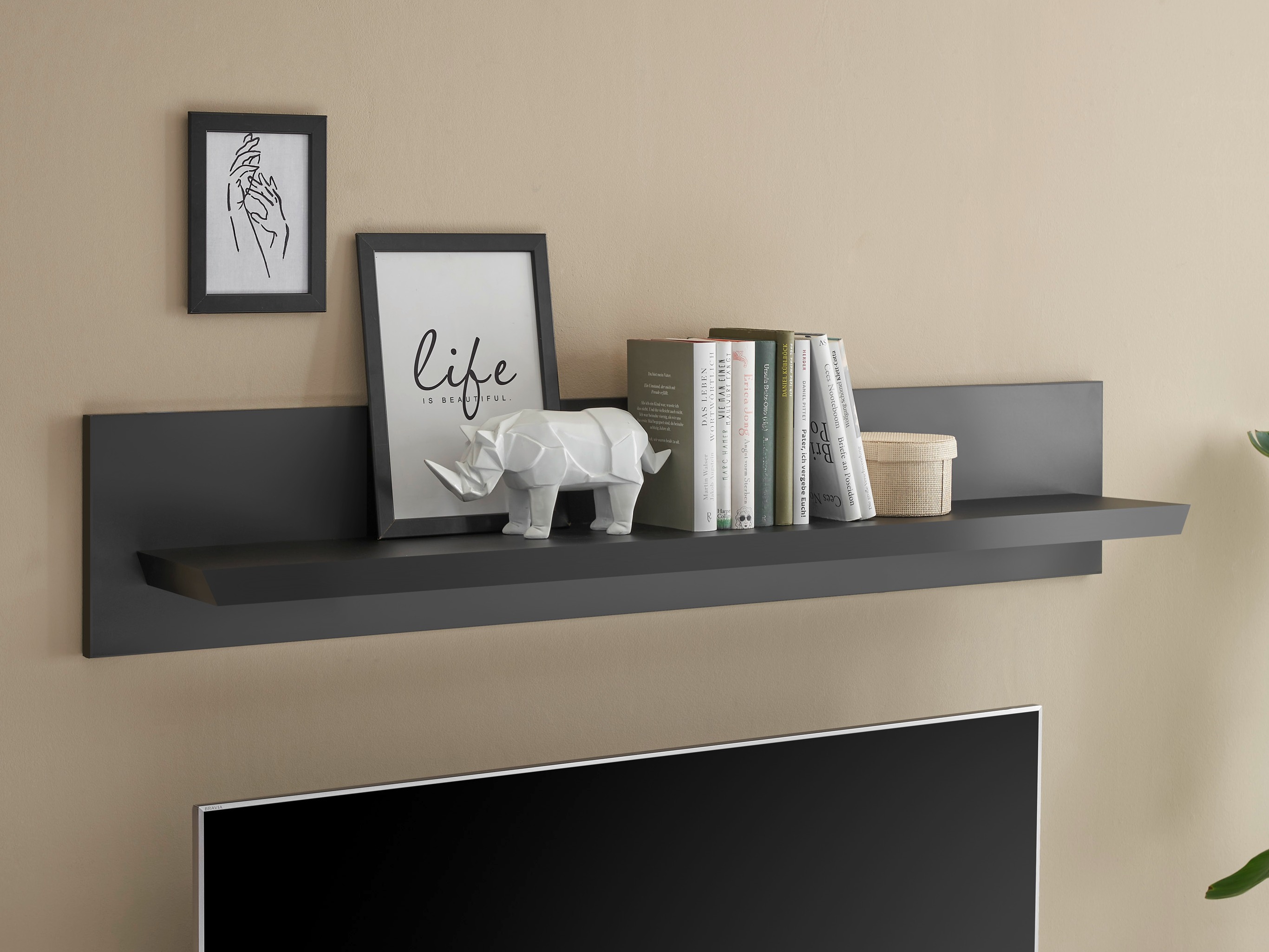 Estante de parede Lirsero 104