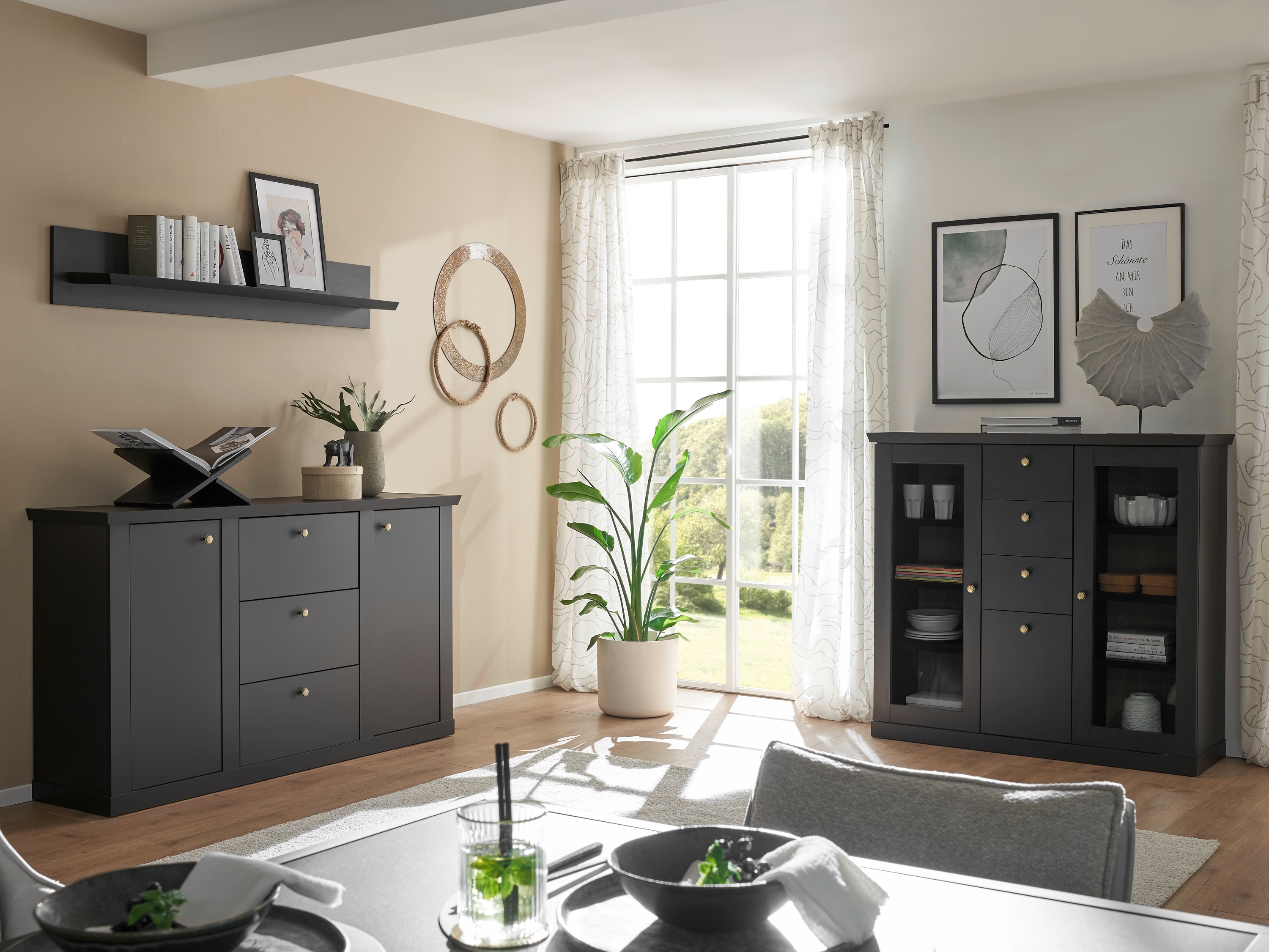 Estante de parede Lirsero 104