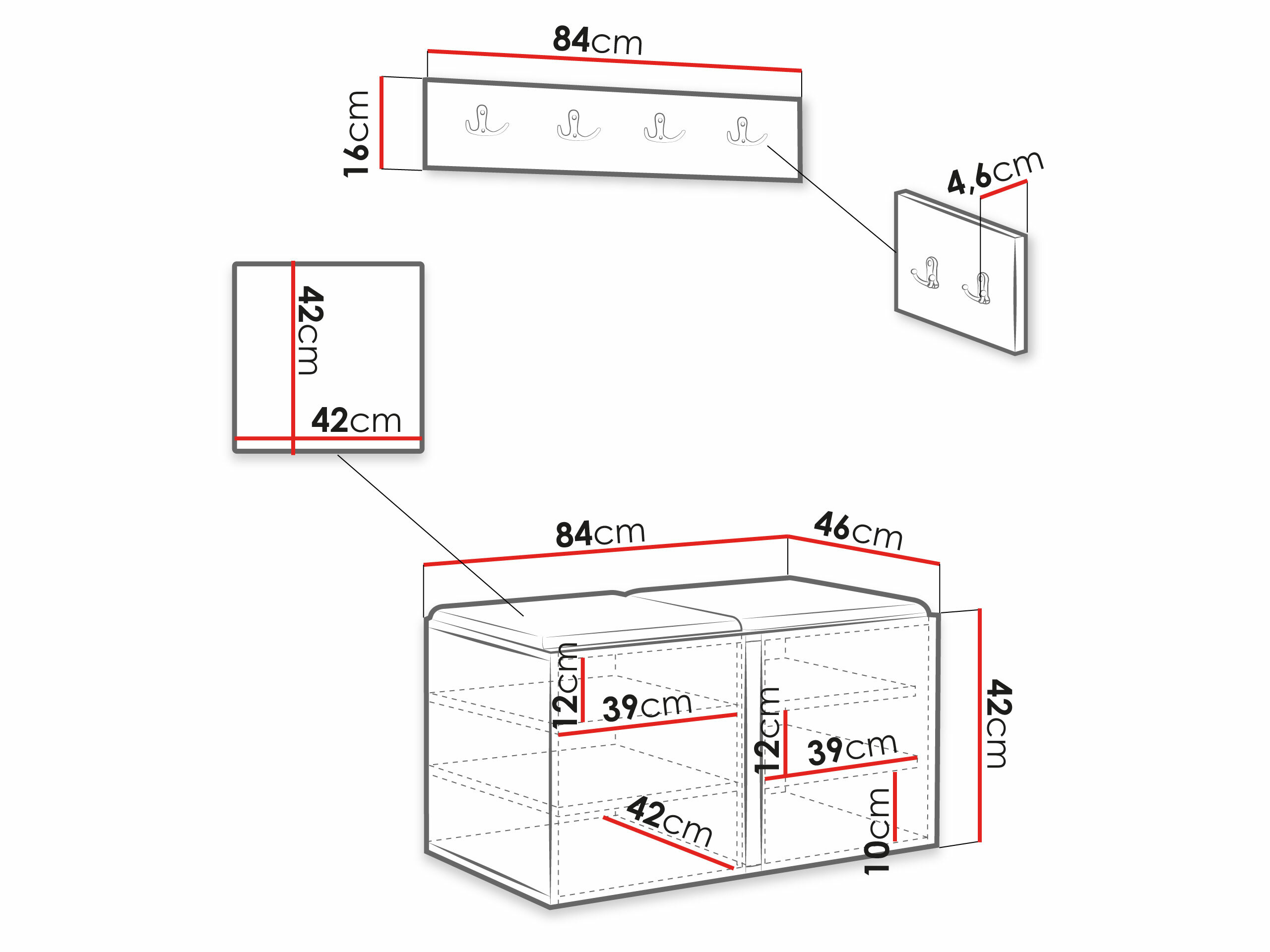 Conjunto para corredor Hartford 275 (Manila 02)